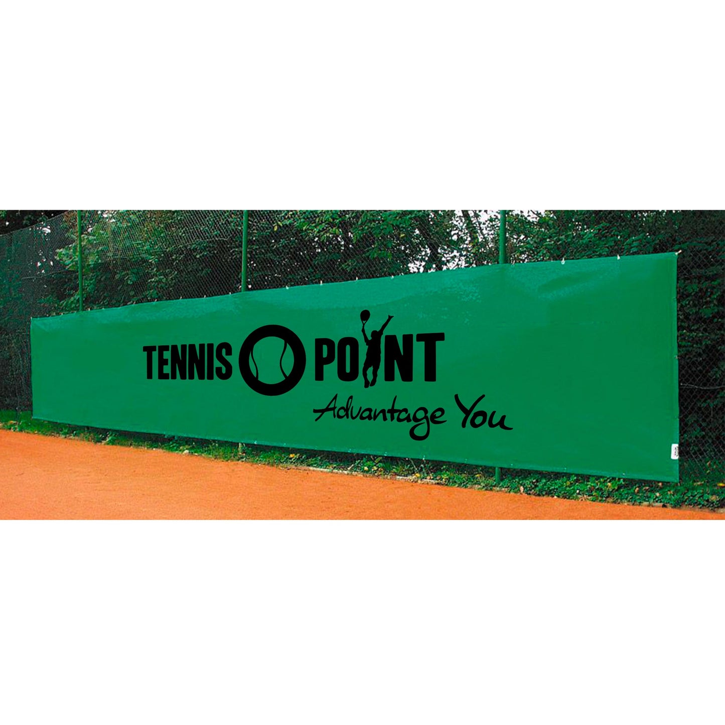 Tennis-Point Tennis Point 12x2m Sichtblende-Grün Tennis-Point Tennis Point 12x2m Sichtblende-Grün