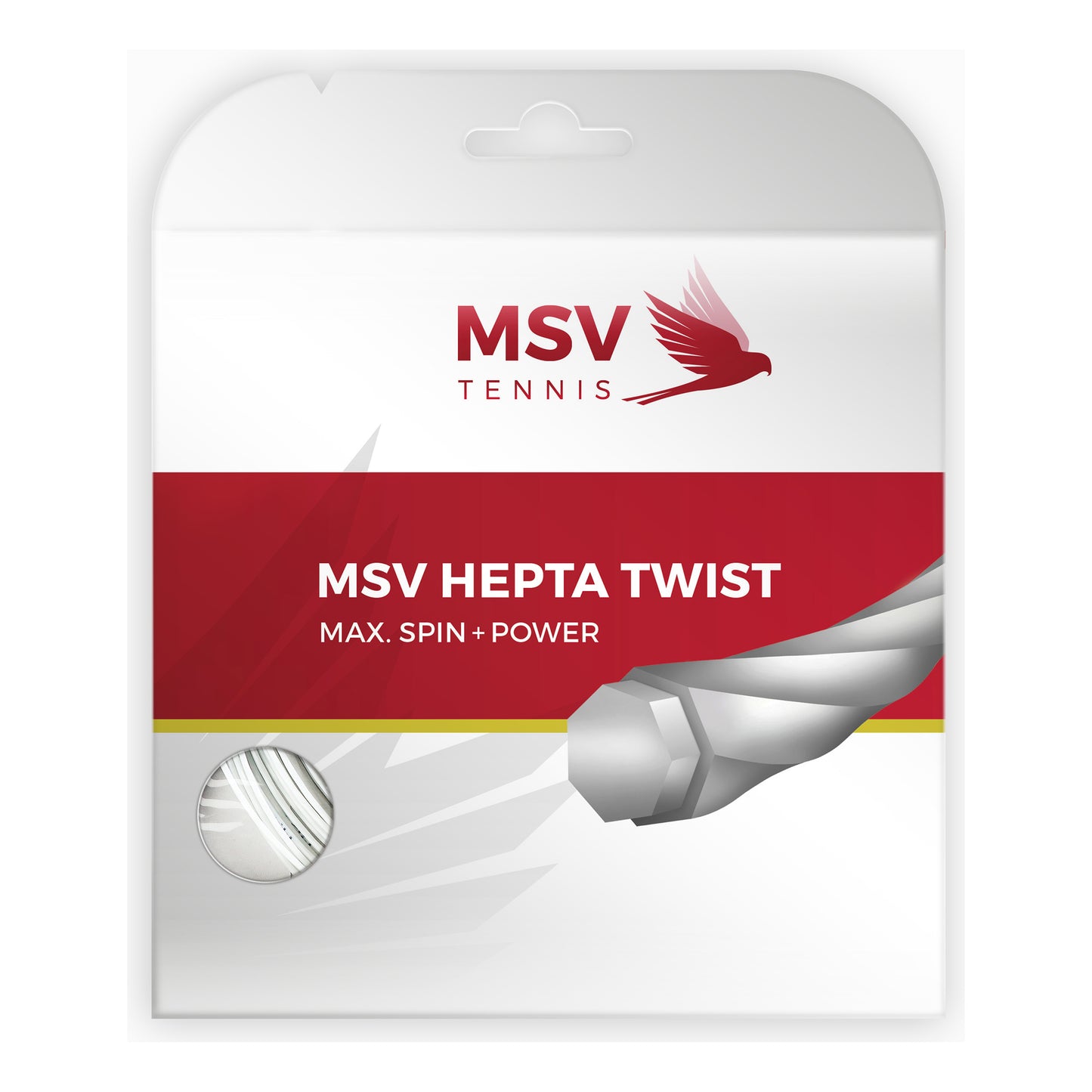 MSV Hepta-Twist Saitenset 12m-Weiß MSV Hepta-Twist Saitenset 12m-Weiß