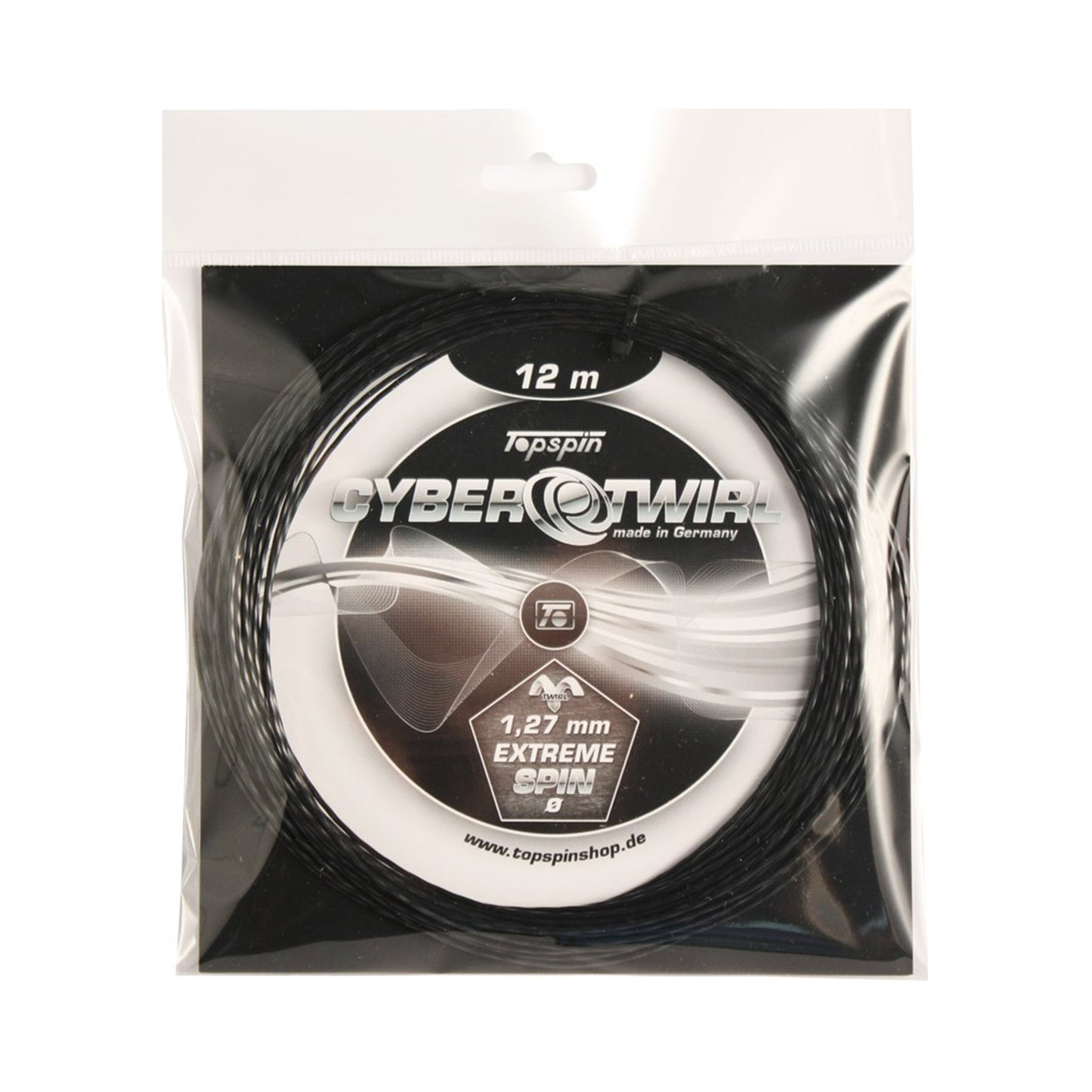 Topspin Cyber Twirl 12m Saitenset-Schwarz Topspin Cyber Twirl 12m Saitenset-Schwarz