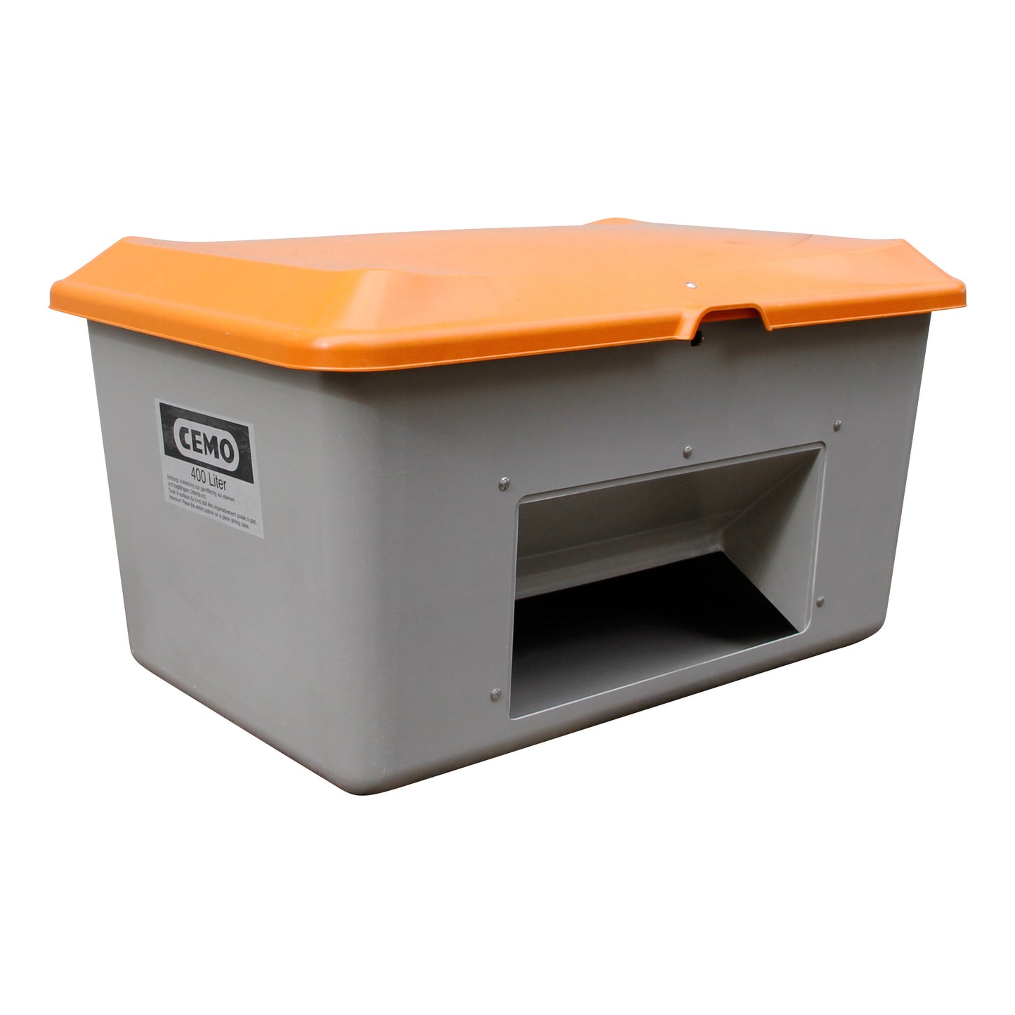 Tegra Ziegelmehl-Box M. Entnahmeöffnung 0,7 To Behälter-Grau Tegra Ziegelmehl-Box M. Entnahmeöffnung 0,7 To Behälter-Grau