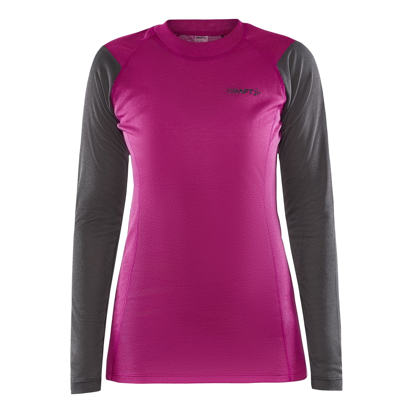 Craft Core Warm Baselayer Longsleeve Damen - berry, grau Craft Core Warm Baselayer Longsleeve Damen - berry, grau