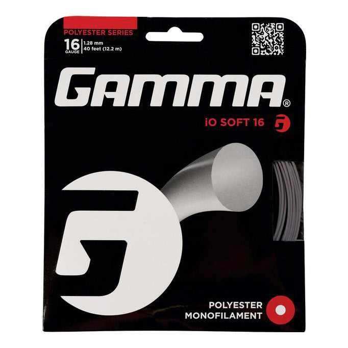 Gamma IO Soft Charcoal Saitenset 12,2m-Grau Gamma IO Soft Charcoal Saitenset 12,2m-Grau