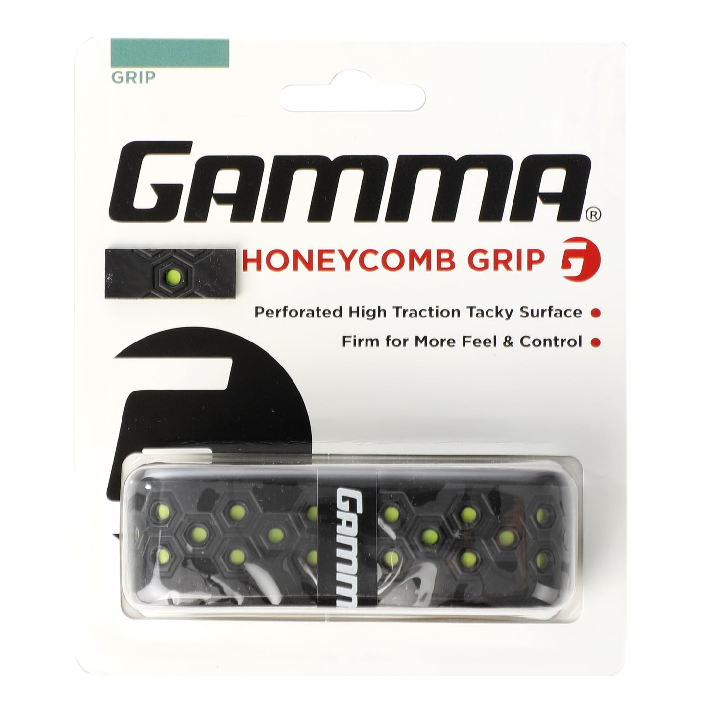 Gamma Honeycomb Cushion Grip 1er Pack-Schwarz,Grün Gamma Honeycomb Cushion Grip 1er Pack-Schwarz,Grün