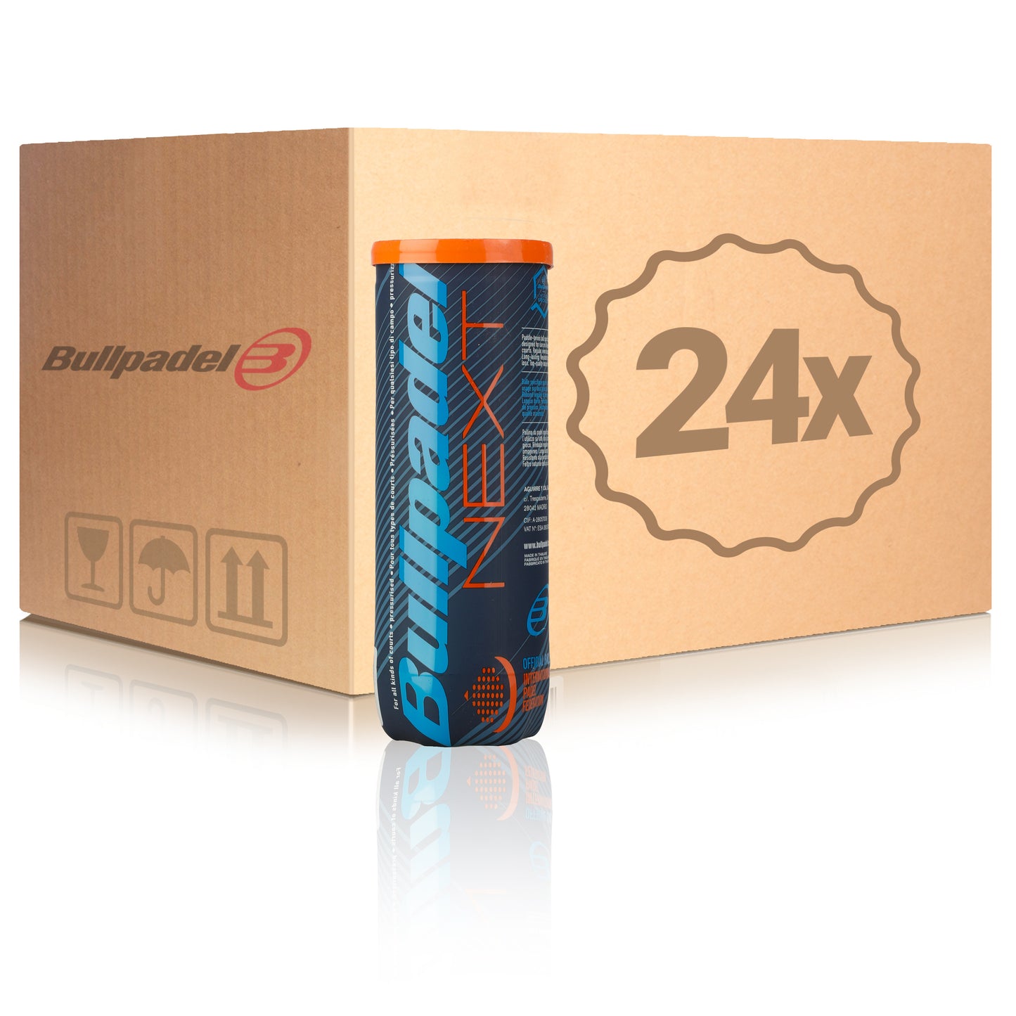 Bullpadel 24x 3er Dose FIP Next im Karton Bullpadel 24x 3er Dose FIP Next im Karton