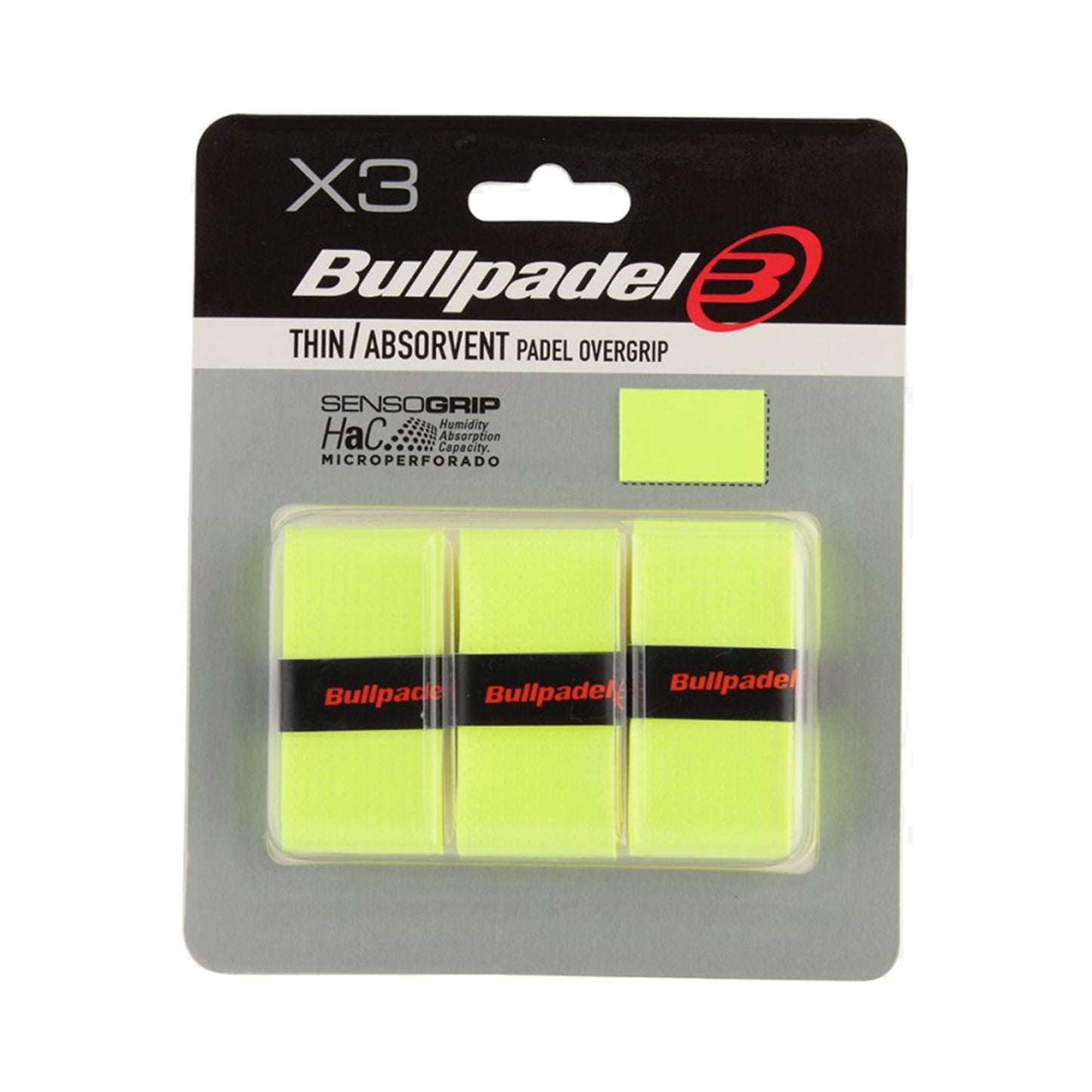 Bullpadel GB-1705 Senso Absorbent-Neongelb Bullpadel GB-1705 Senso Absorbent-Neongelb