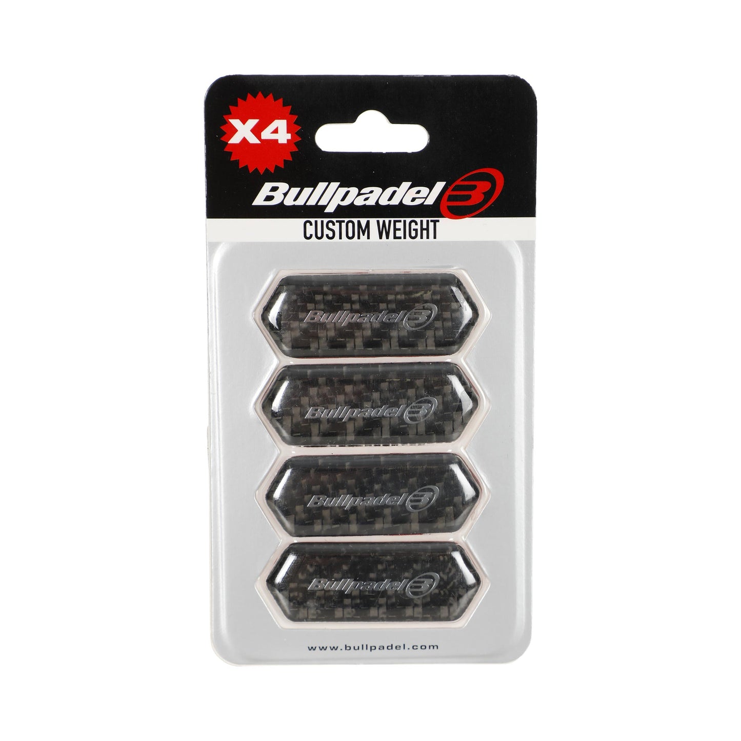 Bullpadel Protector Custom (4x3 gr.) Bleiband - schwarz Bullpadel Protector Custom (4x3 gr.) Bleiband - schwarz