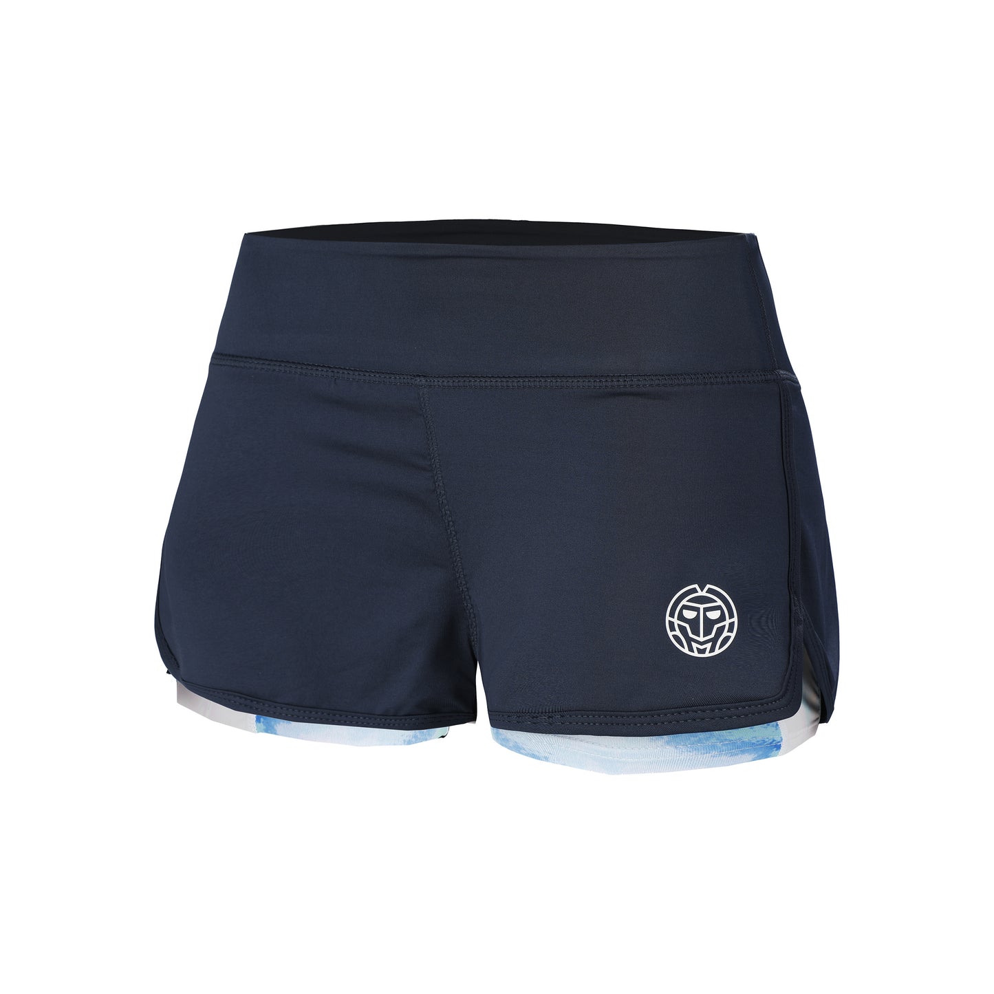 BIDI BADU Chidera Tech 2in1 Shorts Damen - dunkelblau, mehrfarbig BIDI BADU Chidera Tech 2in1 Shorts Damen - dunkelblau, mehrfarbig