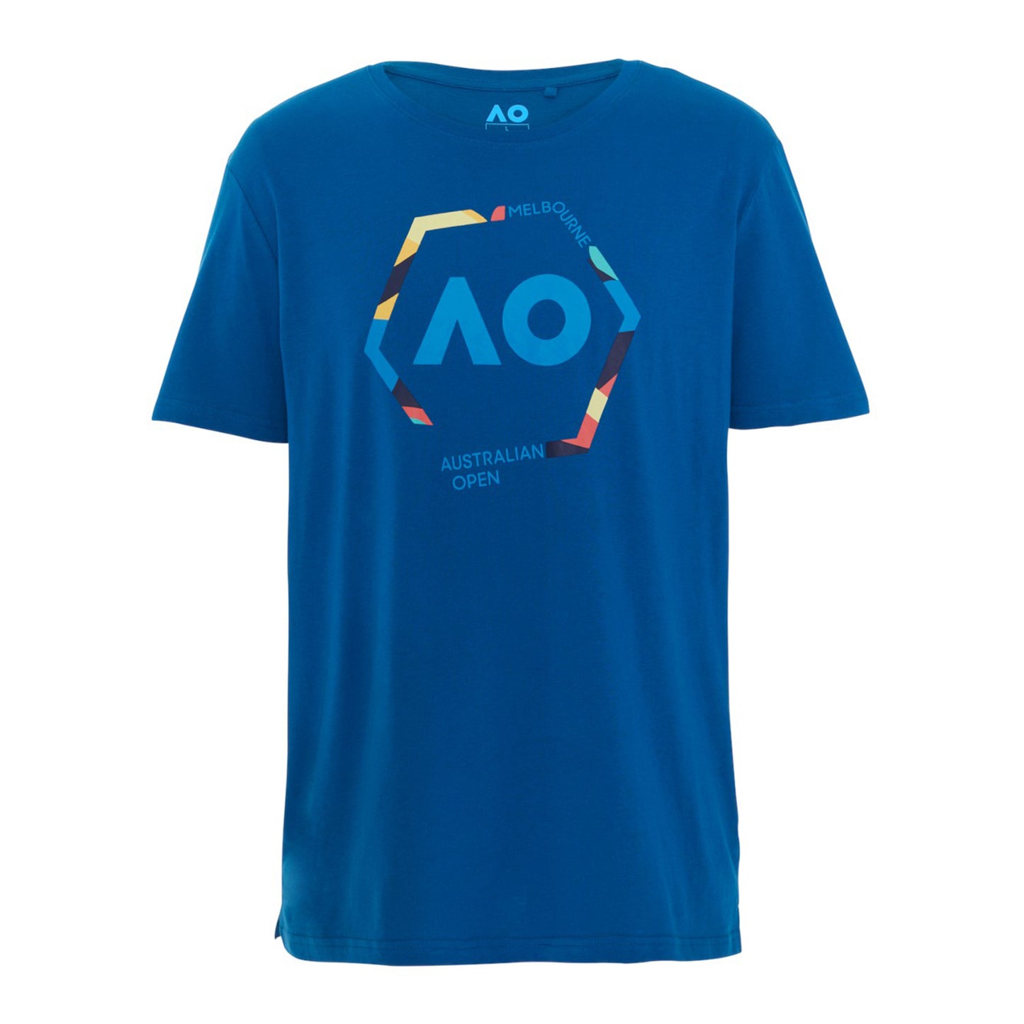 Australian Open Round Logo T-Shirt Herren - blau, mehrfarbig Australian Open Round Logo T-Shirt Herren - blau, mehrfarbig