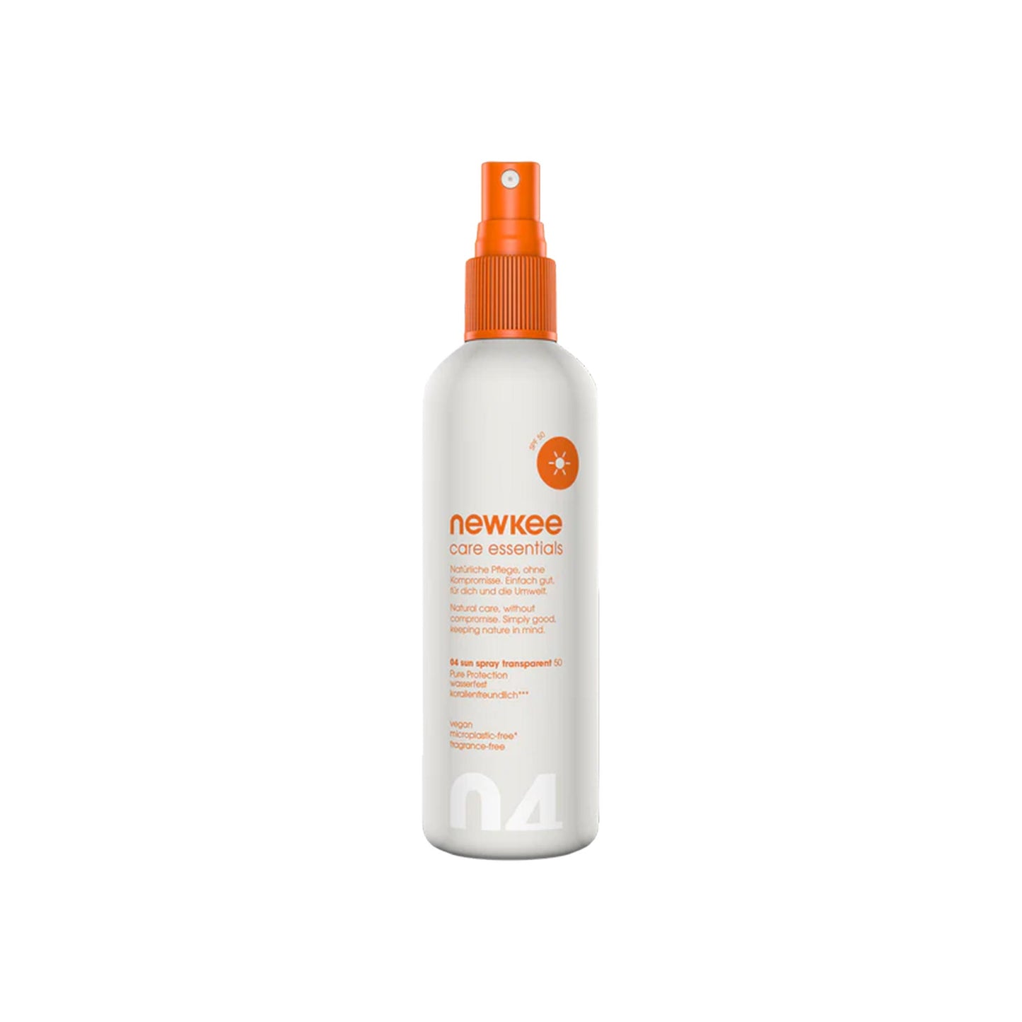 Newkee Sun Spray transparent 50 Kosmetik - weiß, orange Newkee Sun Spray transparent 50 Kosmetik - weiß, orange