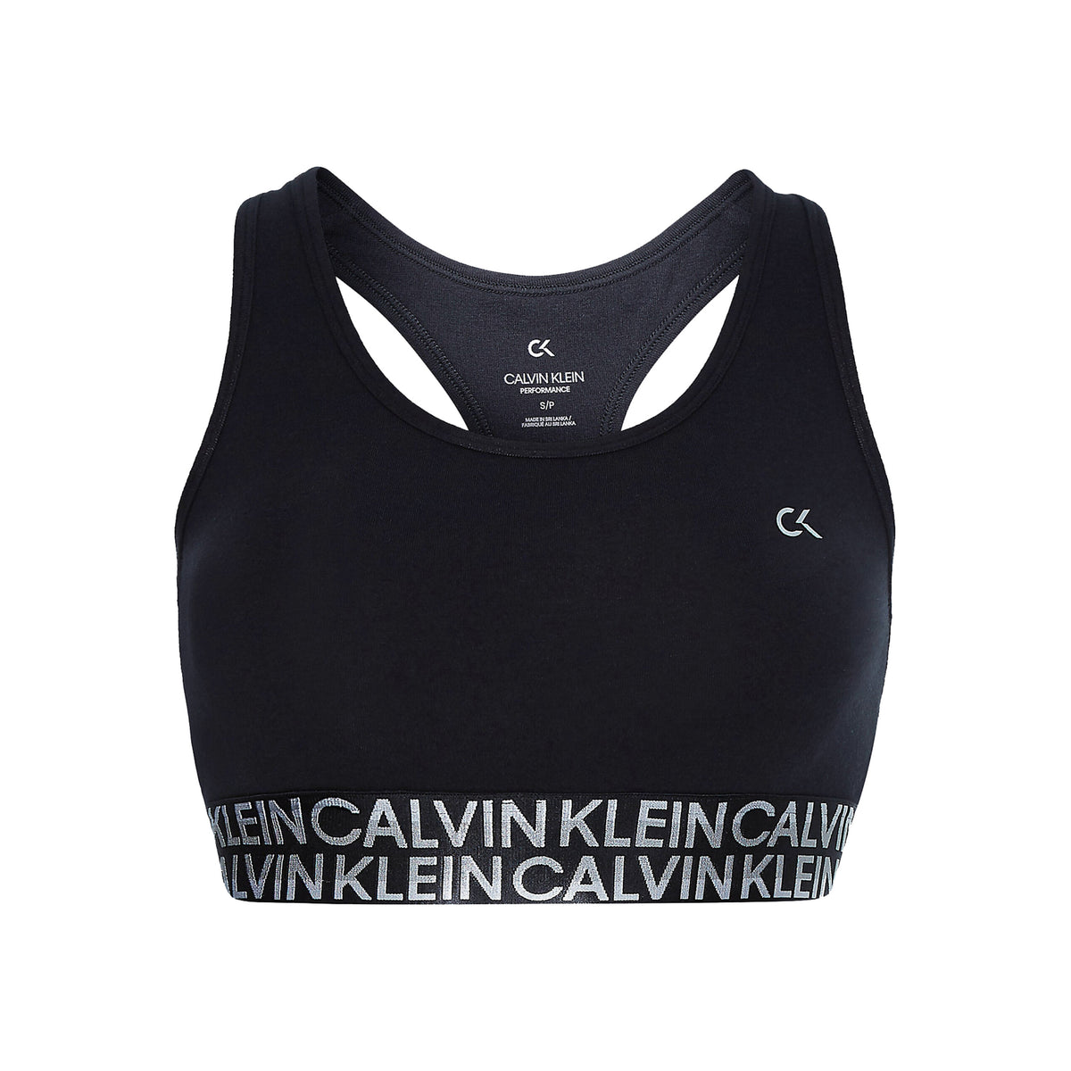 Calvin Klein Low Support Sport-BH Damen - schwarz, Calvin Klein Low Support Sport-BH Damen - schwarz,