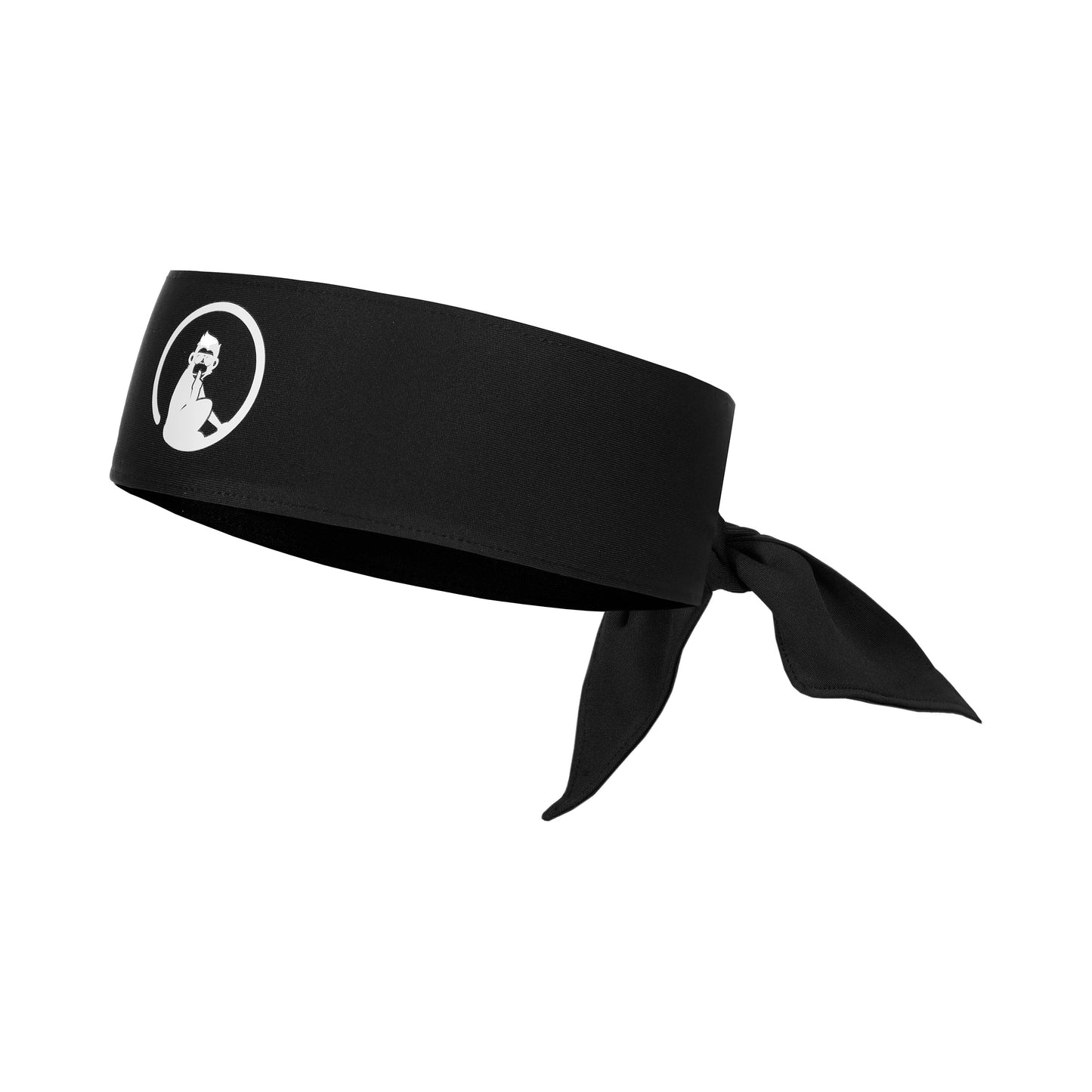 Quiet Please Court Bandana-Schwarz Quiet Please Court Bandana-Schwarz