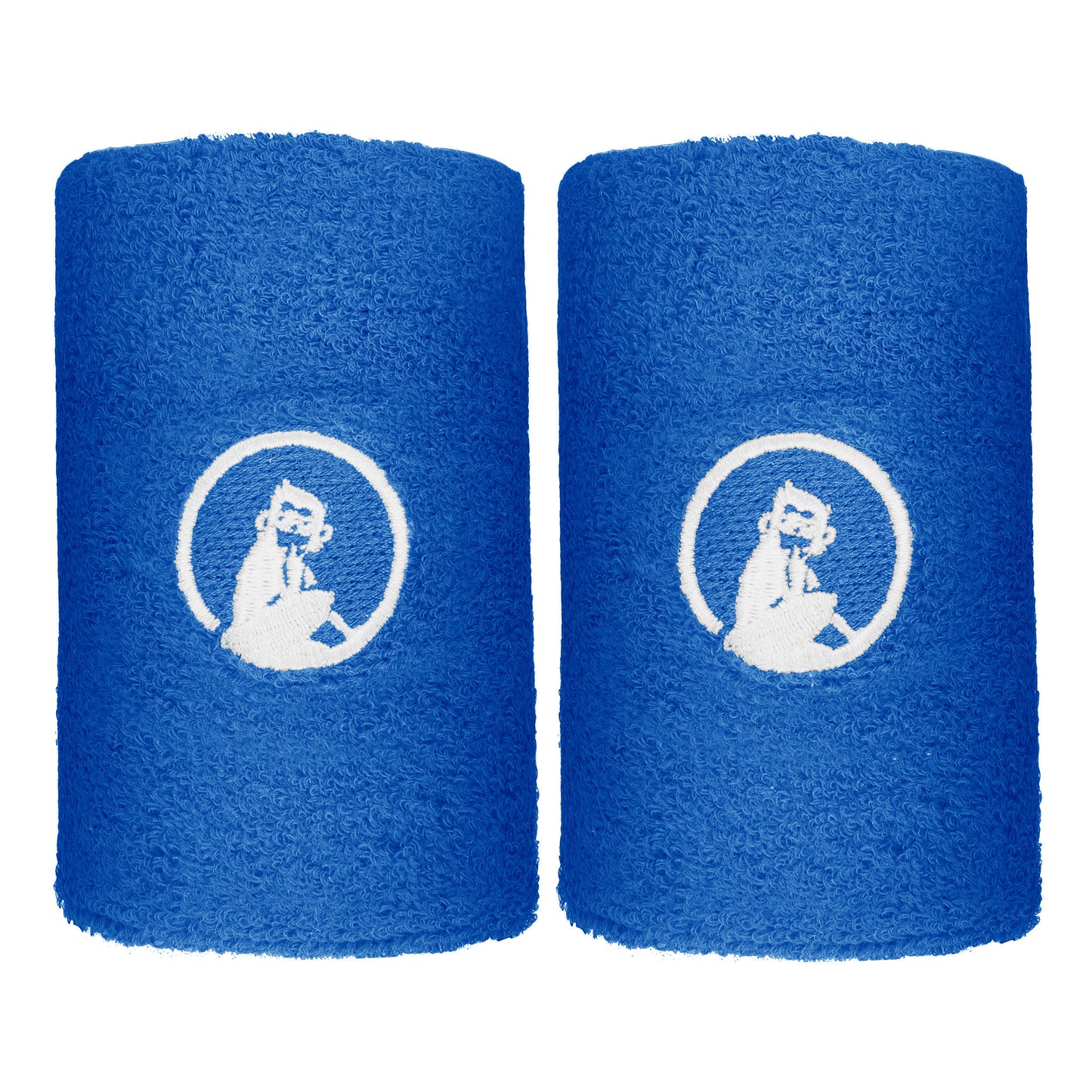 Quiet Please Schweißband 2er Pack lang - blau, weiß Quiet Please Schweißband 2er Pack lang - blau, weiß