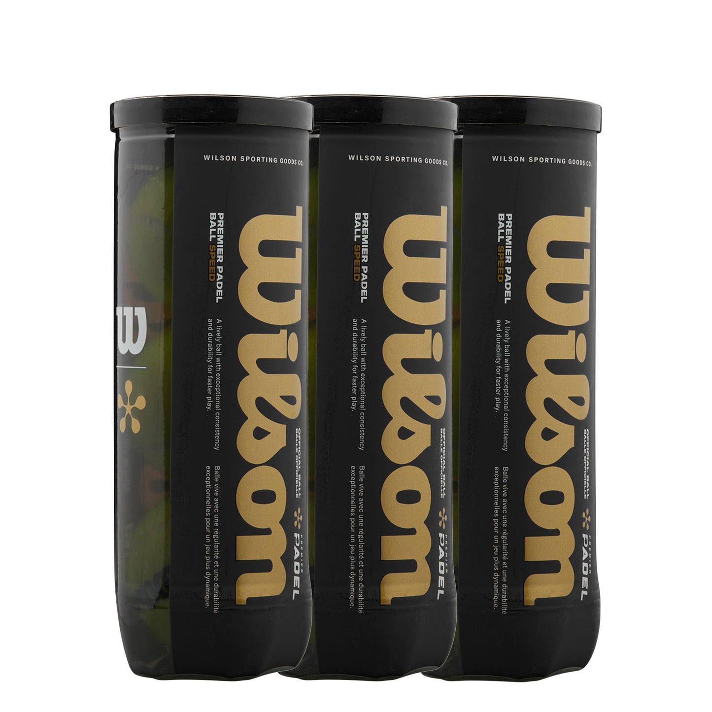 Wilson 3x 3er Dose Premier Padel Speed X3 Wilson 3x 3er Dose Premier Padel Speed X3