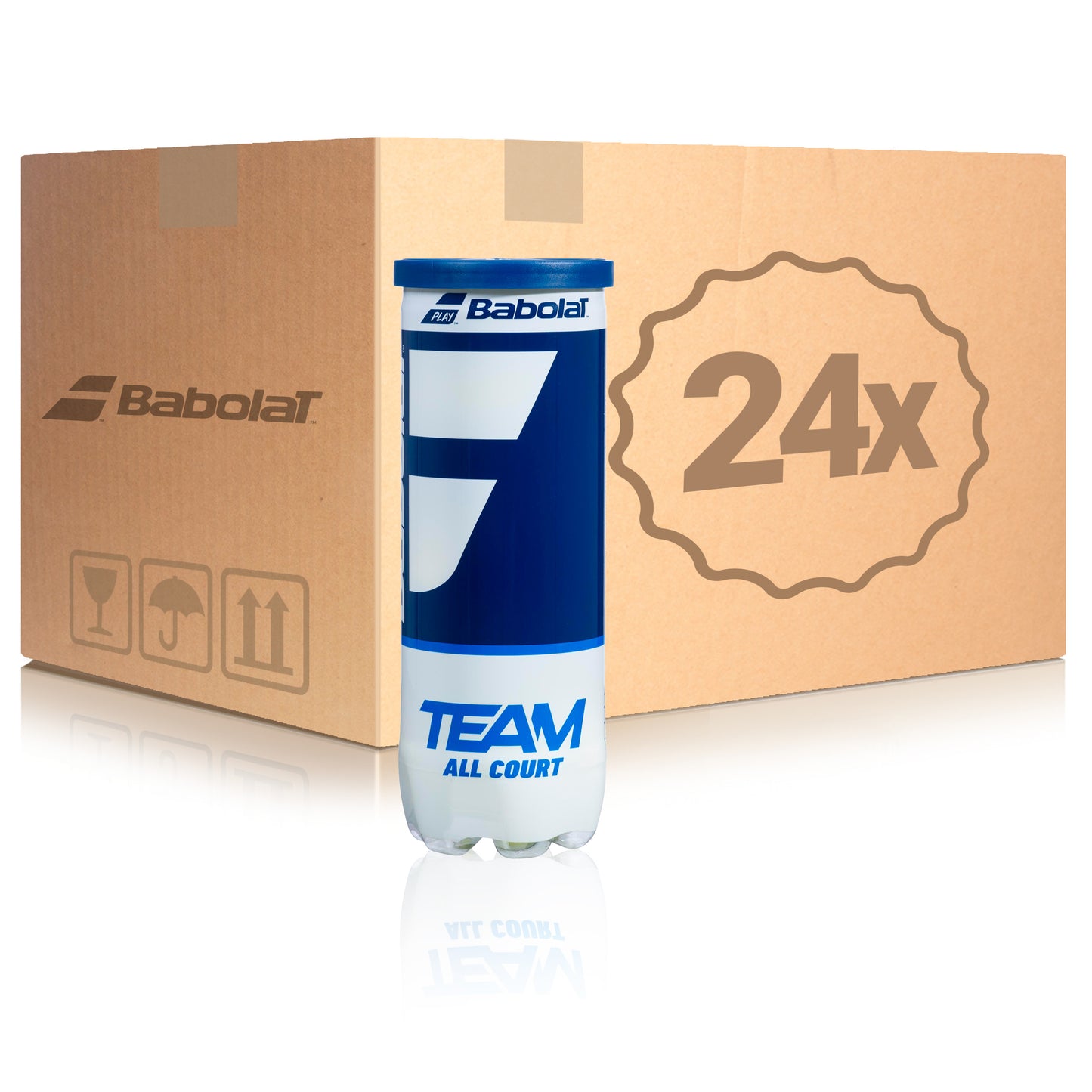 Babolat 24x 3er Dose Team All Court im Karton Babolat 24x 3er Dose Team All Court im Karton