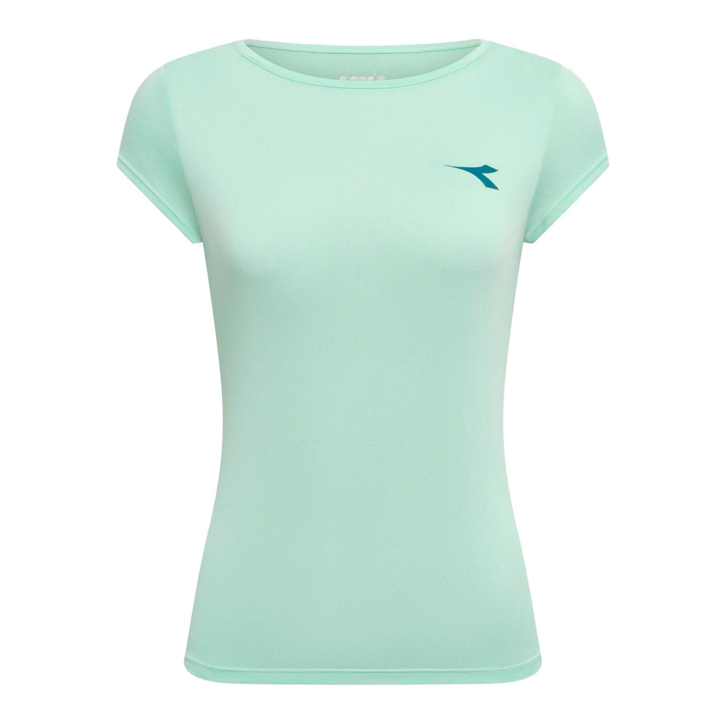 Diadora Court T-Shirt Damen-grün Diadora Court T-Shirt Damen-grün