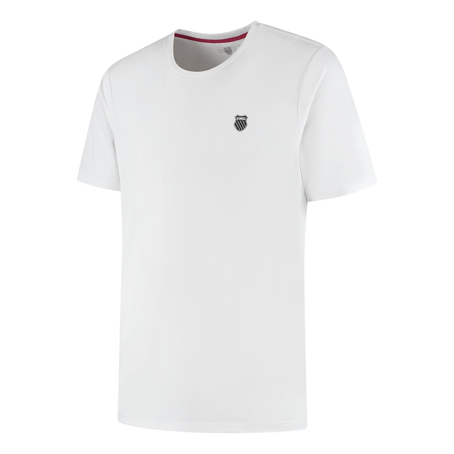 K-Swiss Hypercourt Basic T-Shirt Herren - weiß K-Swiss Hypercourt Basic T-Shirt Herren - weiß