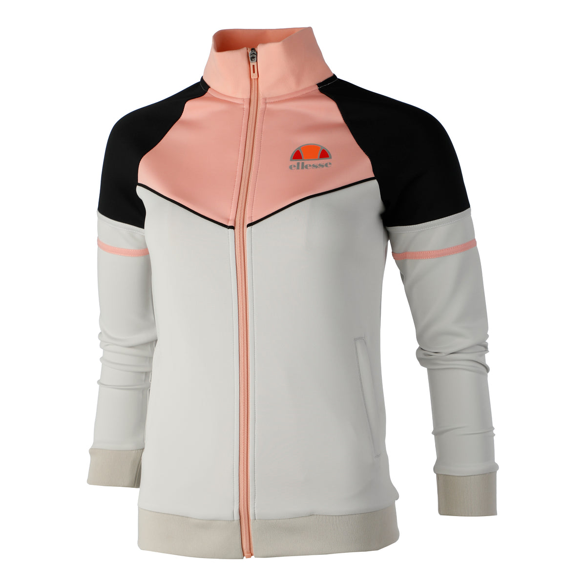 Ellesse Petrov Trainingsjacke Damen - grau, rosa