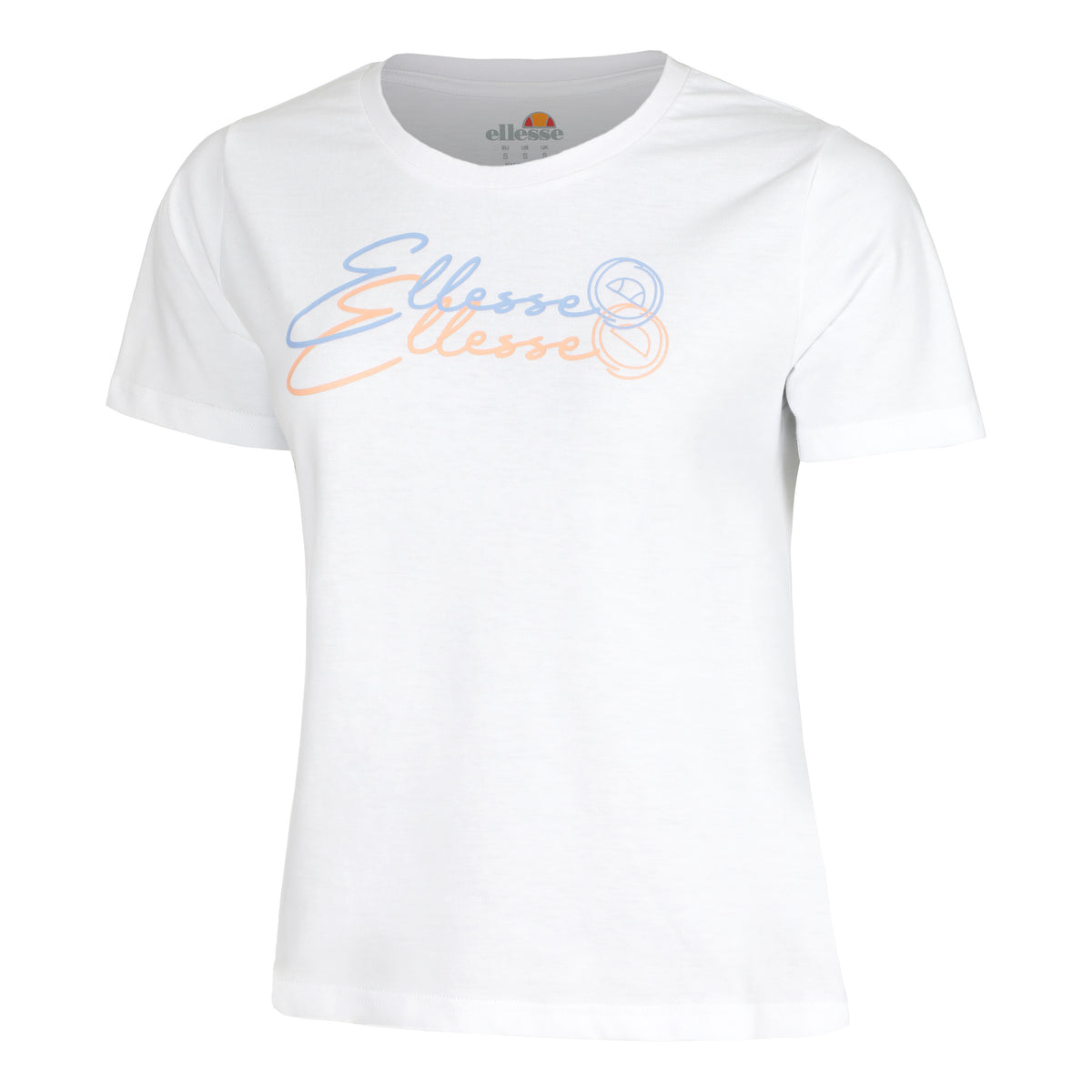 Ellesse Halcombe T-Shirt Damen - weiß, mehrfarbig