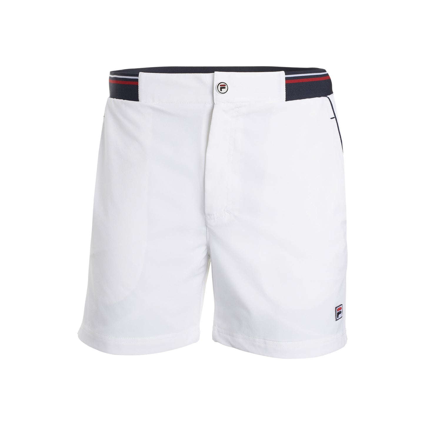 Fila Core Stephan Shorts Herren-Weiß,Dunkelblau