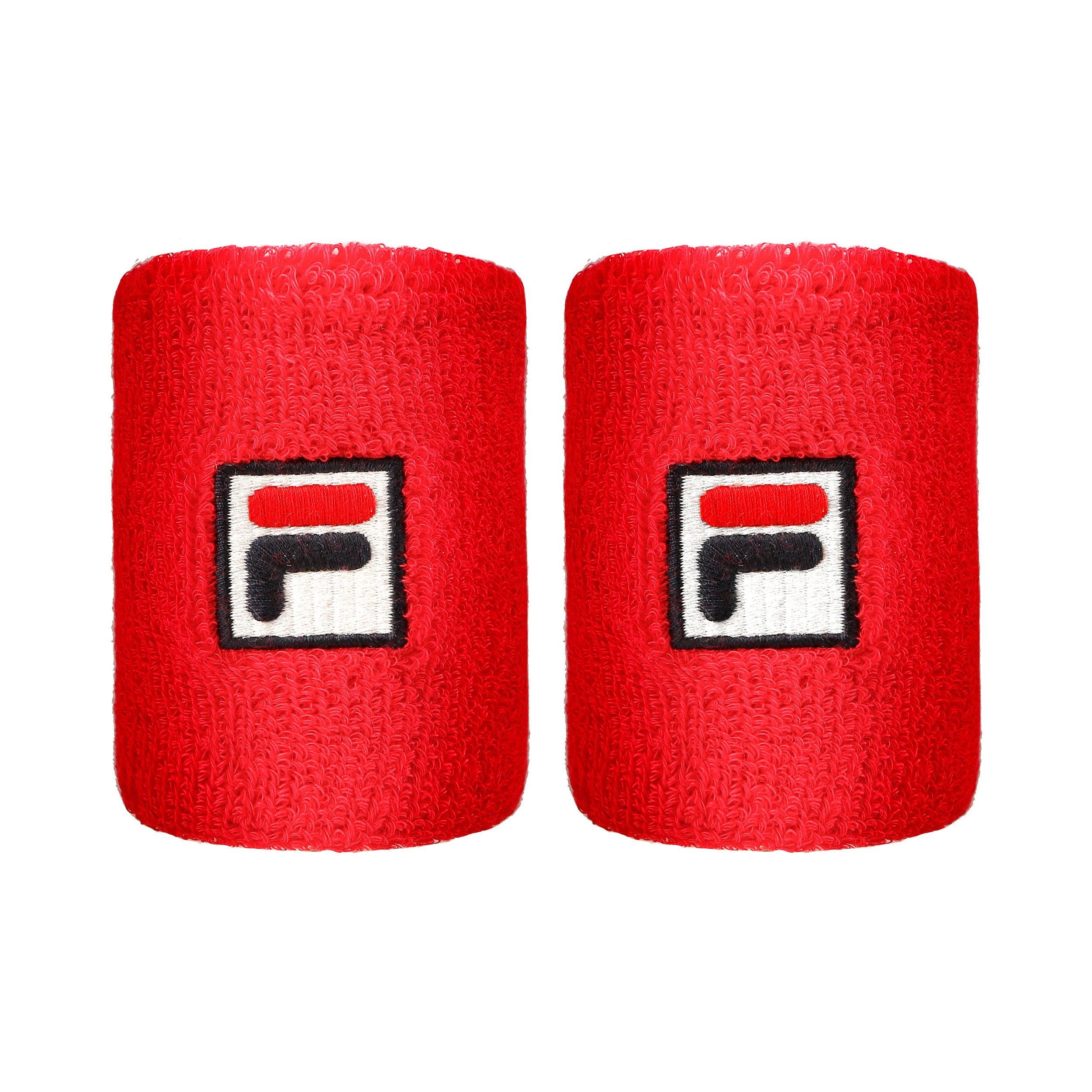 Fila Osten Schweißband 2er Pack Unisex - rot, weiß