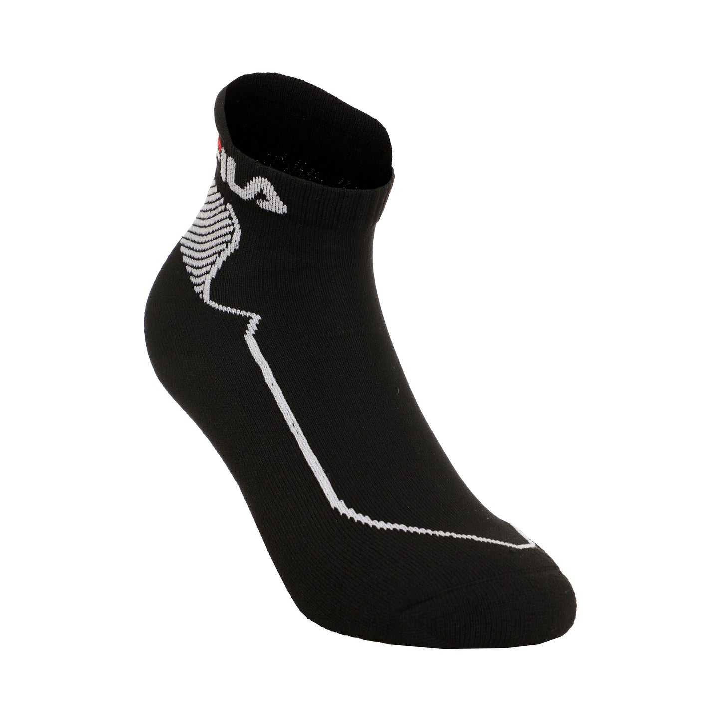 Fila Performance Short Sportsocken-Schwarz,Mehrfarbig