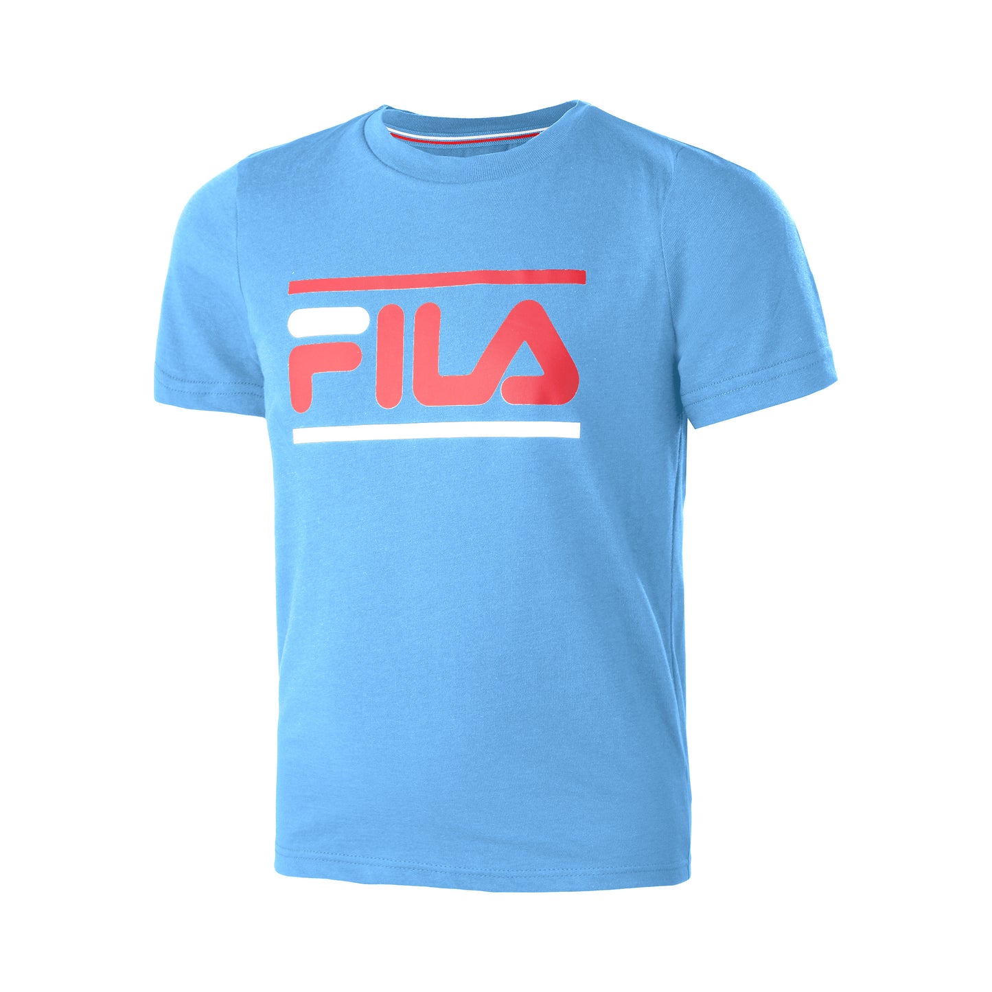 Fila Chris T-Shirt Jungen - blau, rot