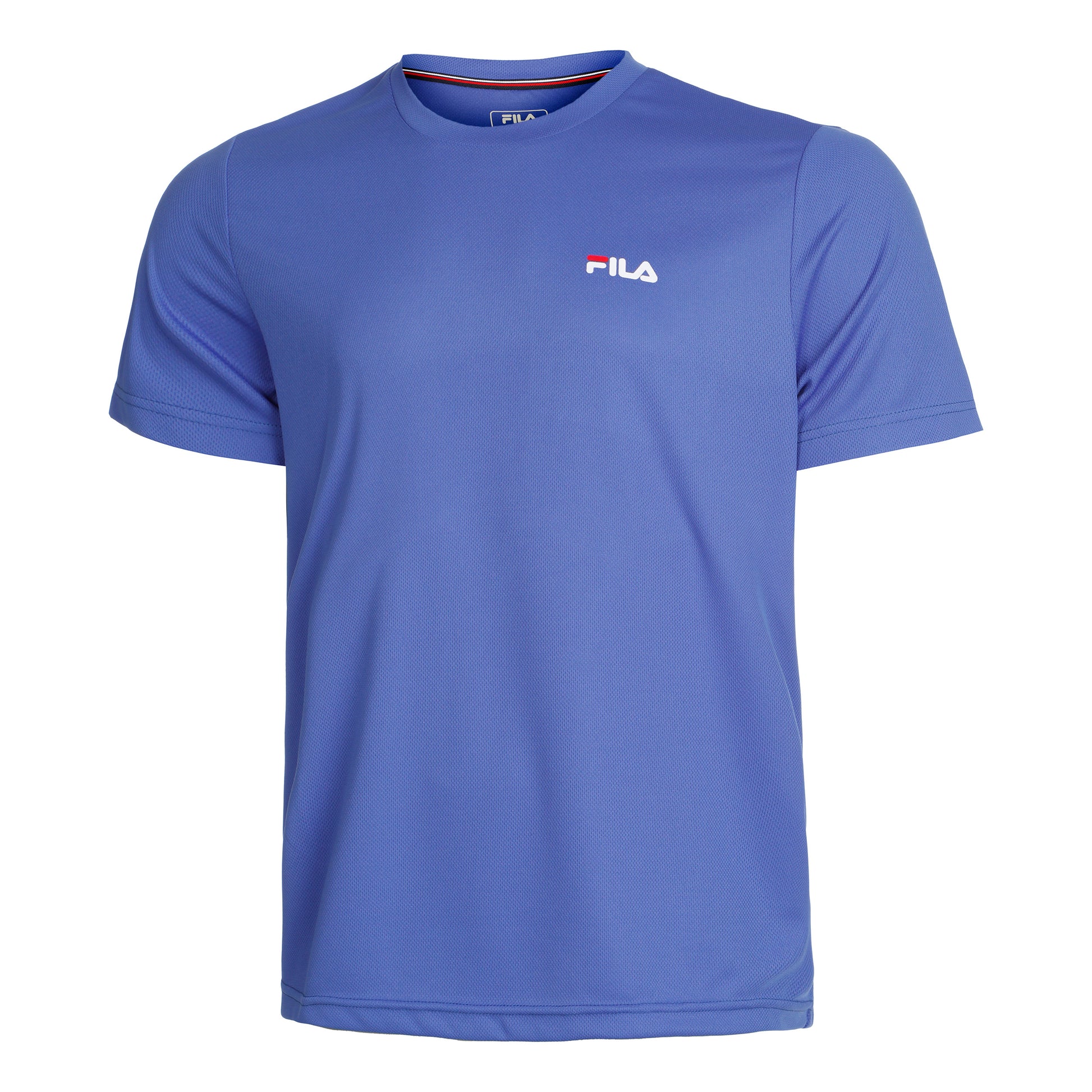 Fila Logo small T-Shirt Herren - blau, weiß