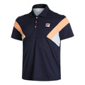 Adrian Polo Herren - dunkelblau, orange