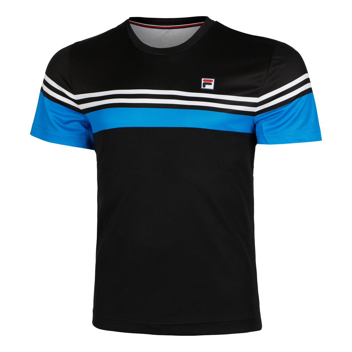 Fila Malte T-Shirt Herren - schwarz, blau