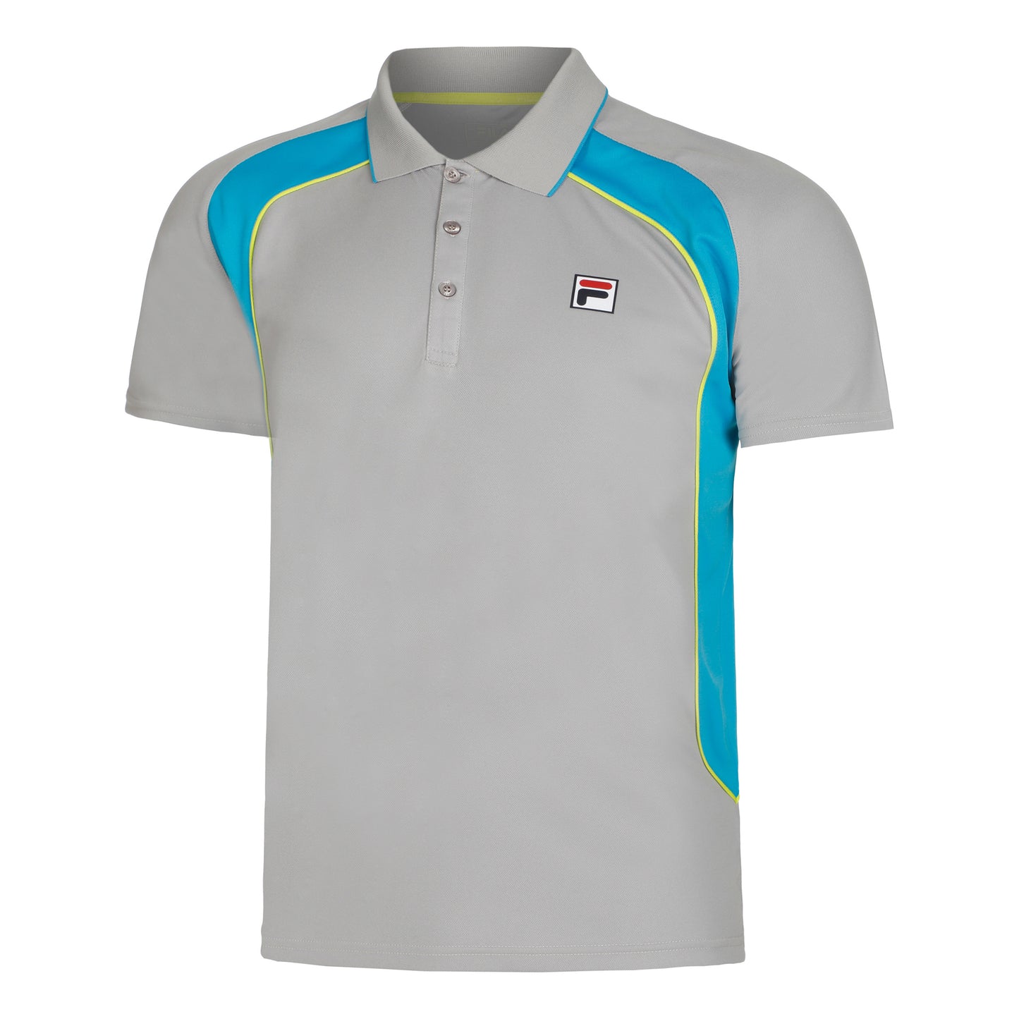 Fila Harrison Polo Herren - silber, türkis