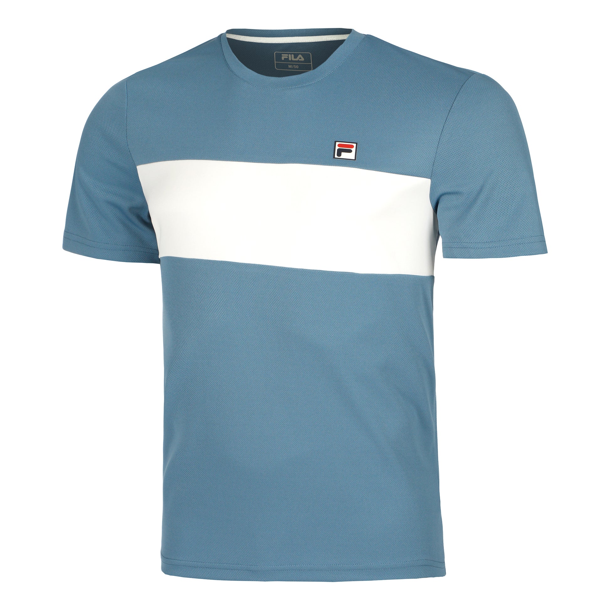 Fila Bosse T-Shirt Herren-Blau,Weiß