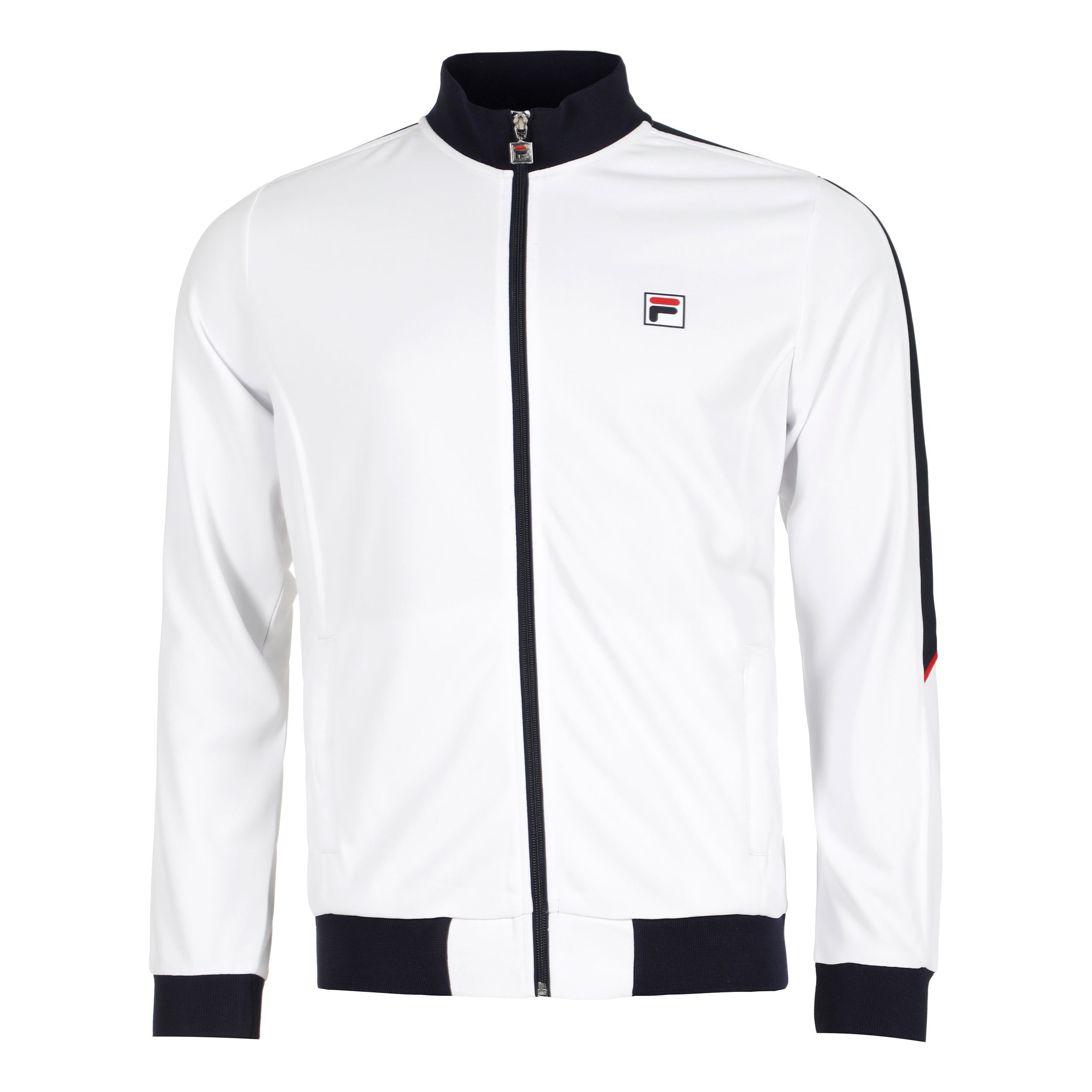 Fila Manuel Trainingsjacke Herren-Weiß,Dunkelblau