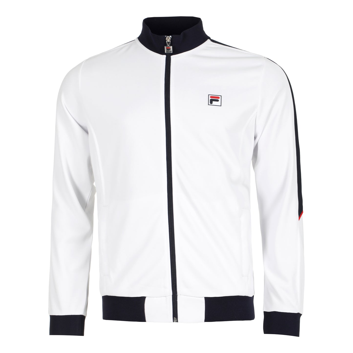 Fila Manuel Trainingsjacke Herren-Weiß,Dunkelblau