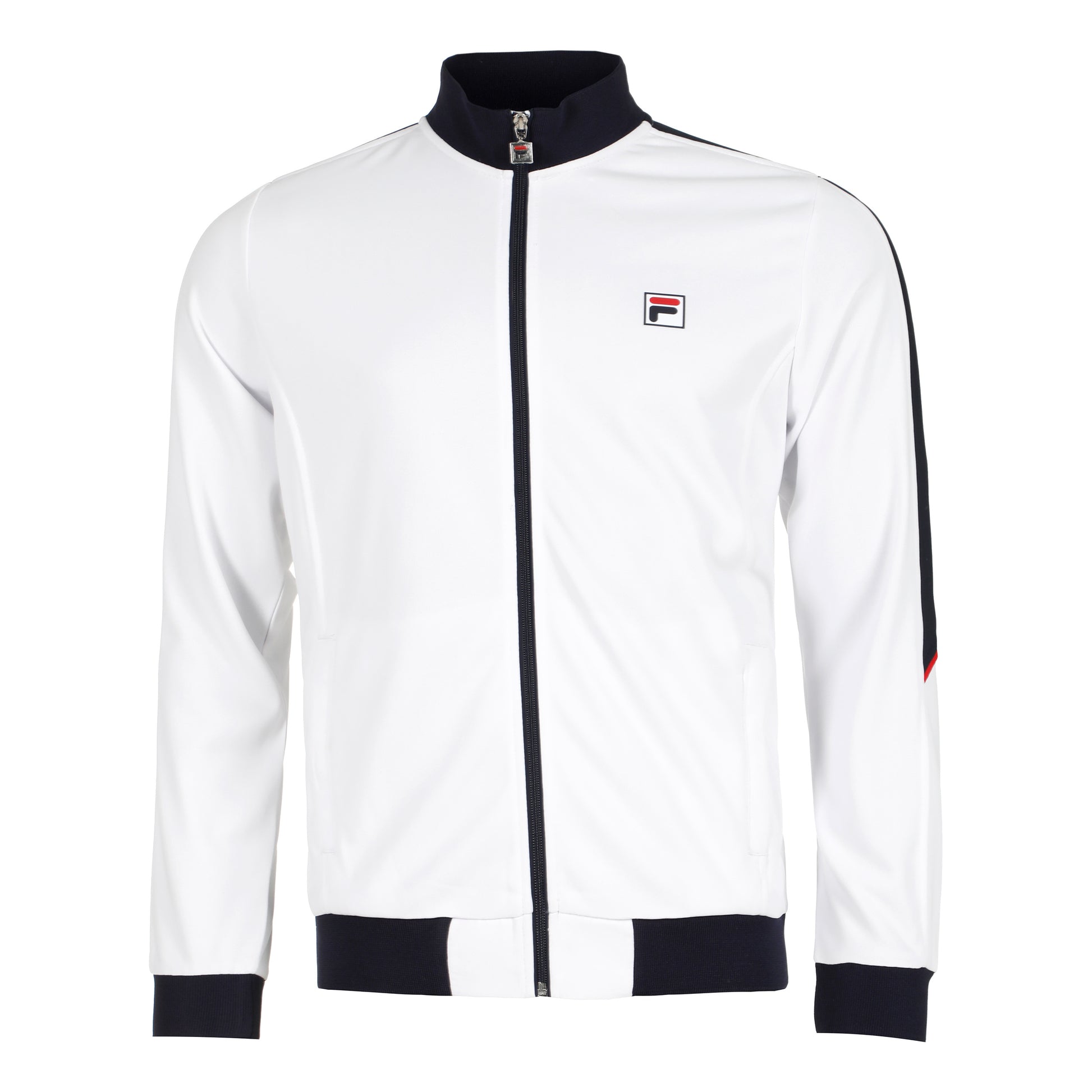 Fila Manuel Trainingsjacke Herren-Weiß,Dunkelblau