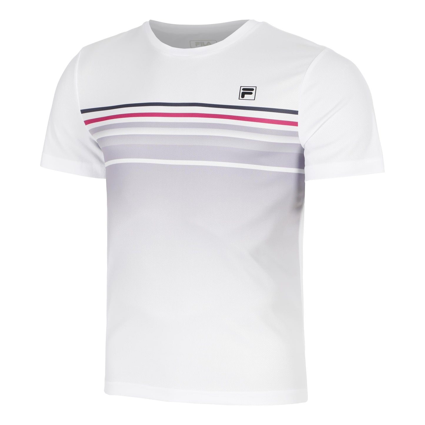 Fila Miguel T-Shirt Herren-Weiß,Flieder