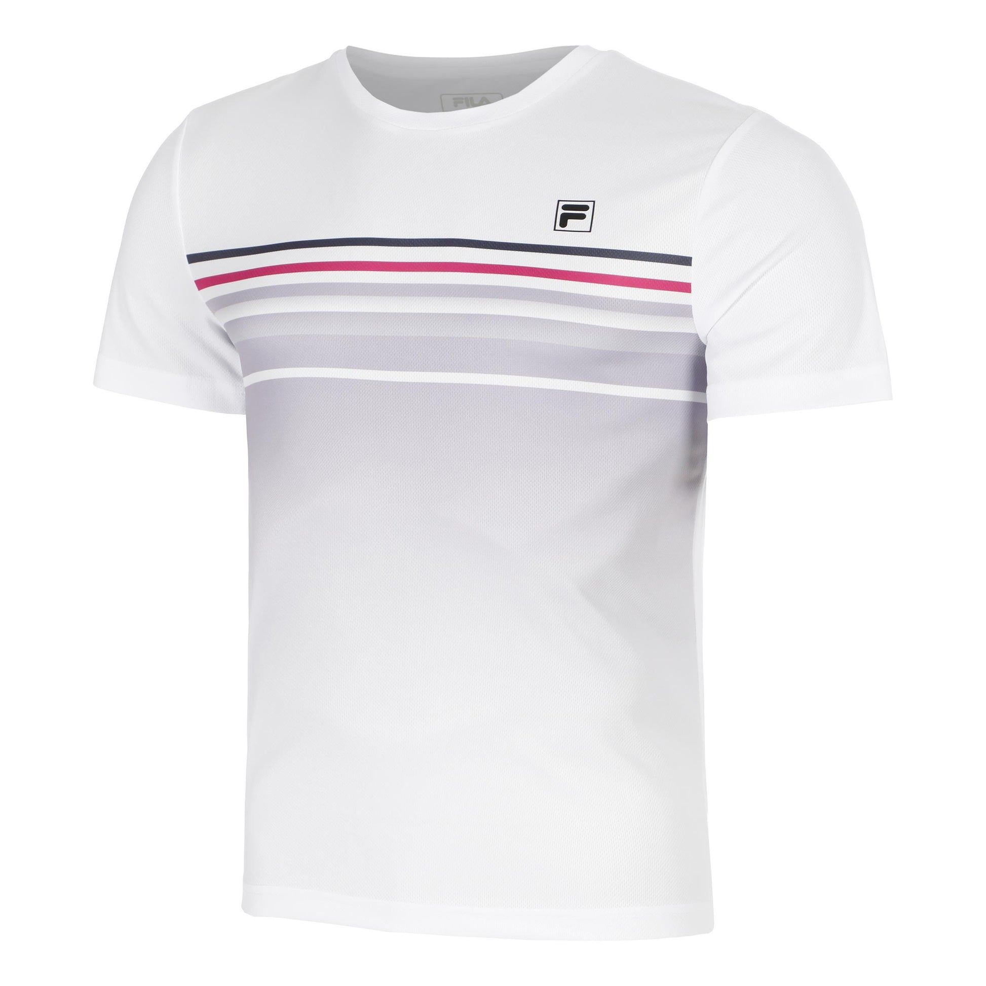 Fila Miguel T-Shirt Herren-Weiß,Flieder