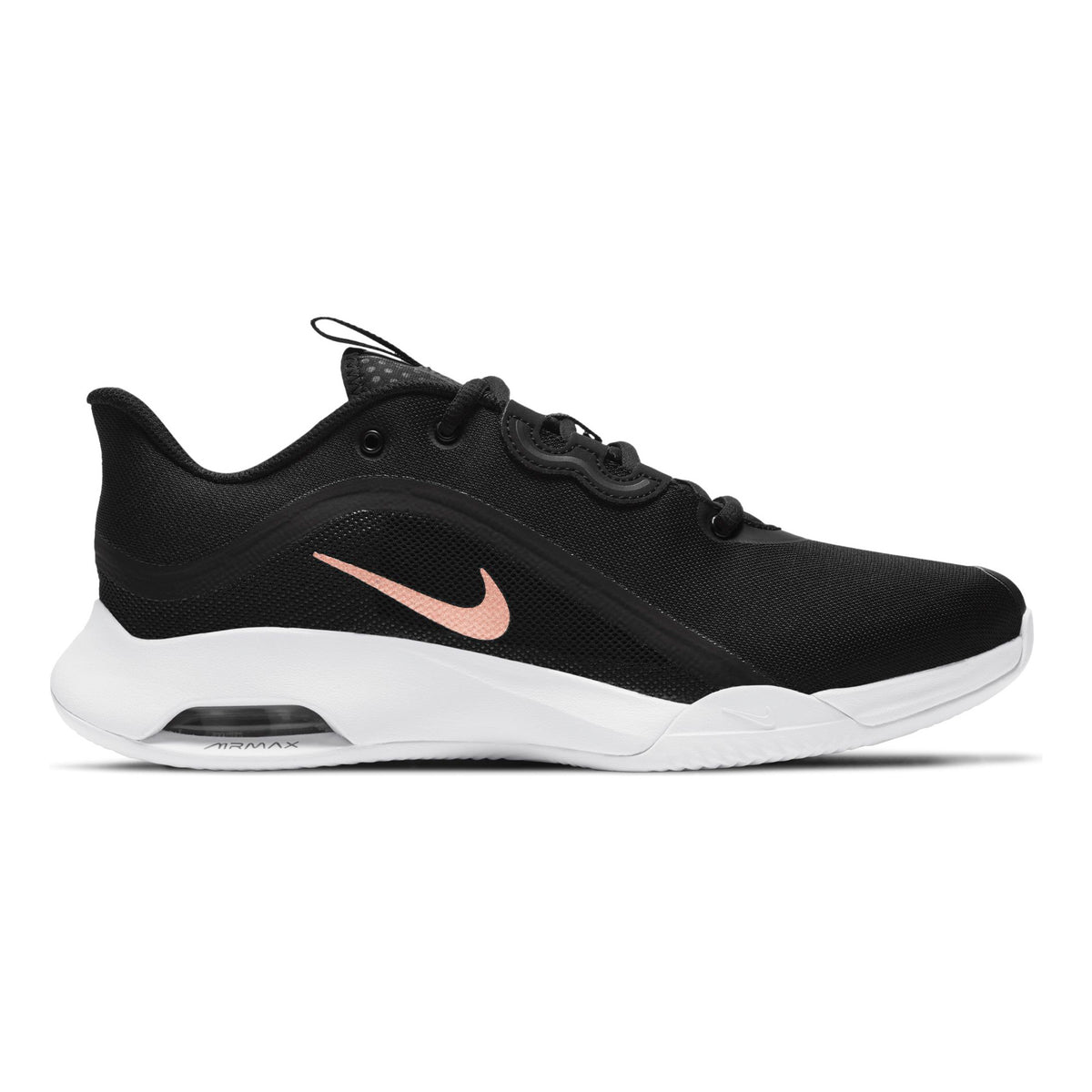 Nike Court Air Max Volley Sandplatzschuh Damen - schwarz, gold