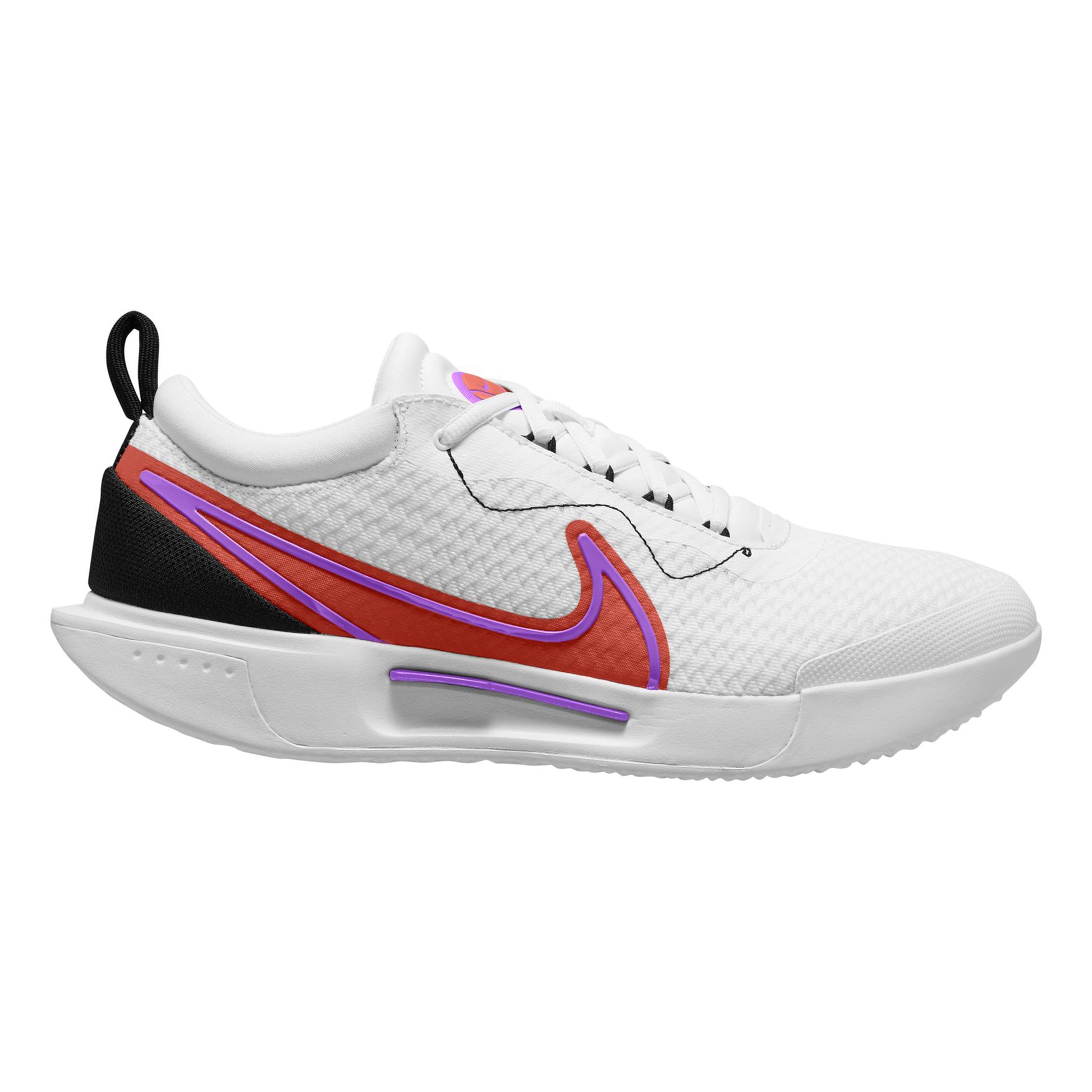 Nike Zoom Court Pro Allcourtschuh Herren - weiß, rot