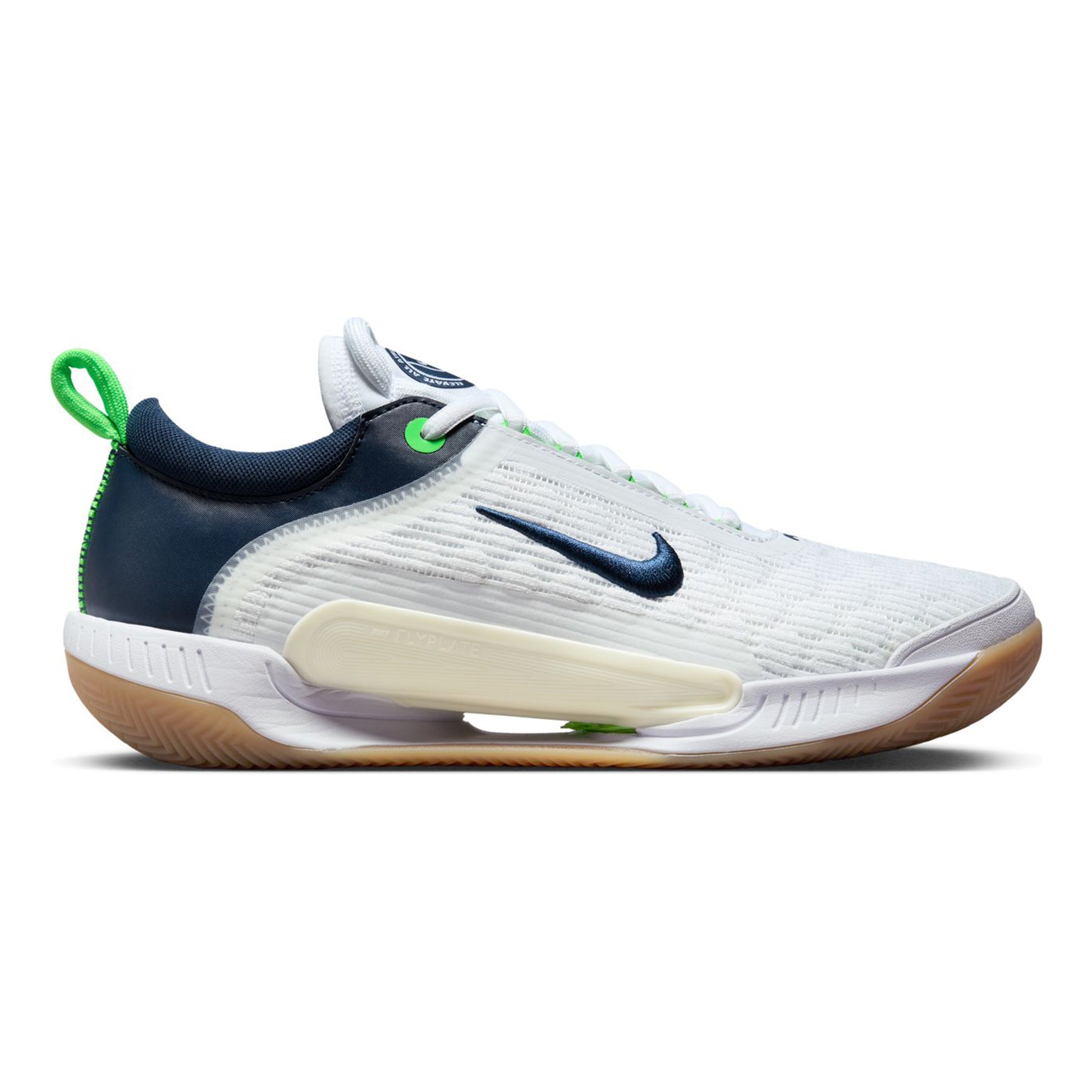 Nike Zoom Court NXT Sandplatzschuh Herren - weiß, dunkelblau