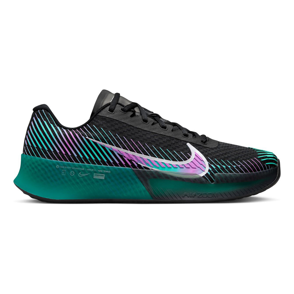 Nike Air Zoom Vapor 11 Premium Allcourtschuh Herren - schwarz, mehrfarbig