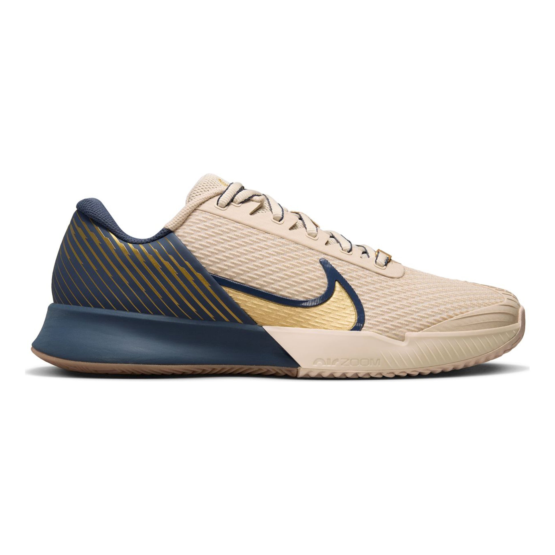 Nike Air Zoom Vapor Pro 2 PRM Sandplatzschuh Herren-Beige,Dunkelblau