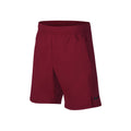 Court Dry  Shorts Jungen - dunkelrot, schwarz