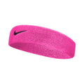 Swoosh Stirnband Unisex - neonpink, schwarz