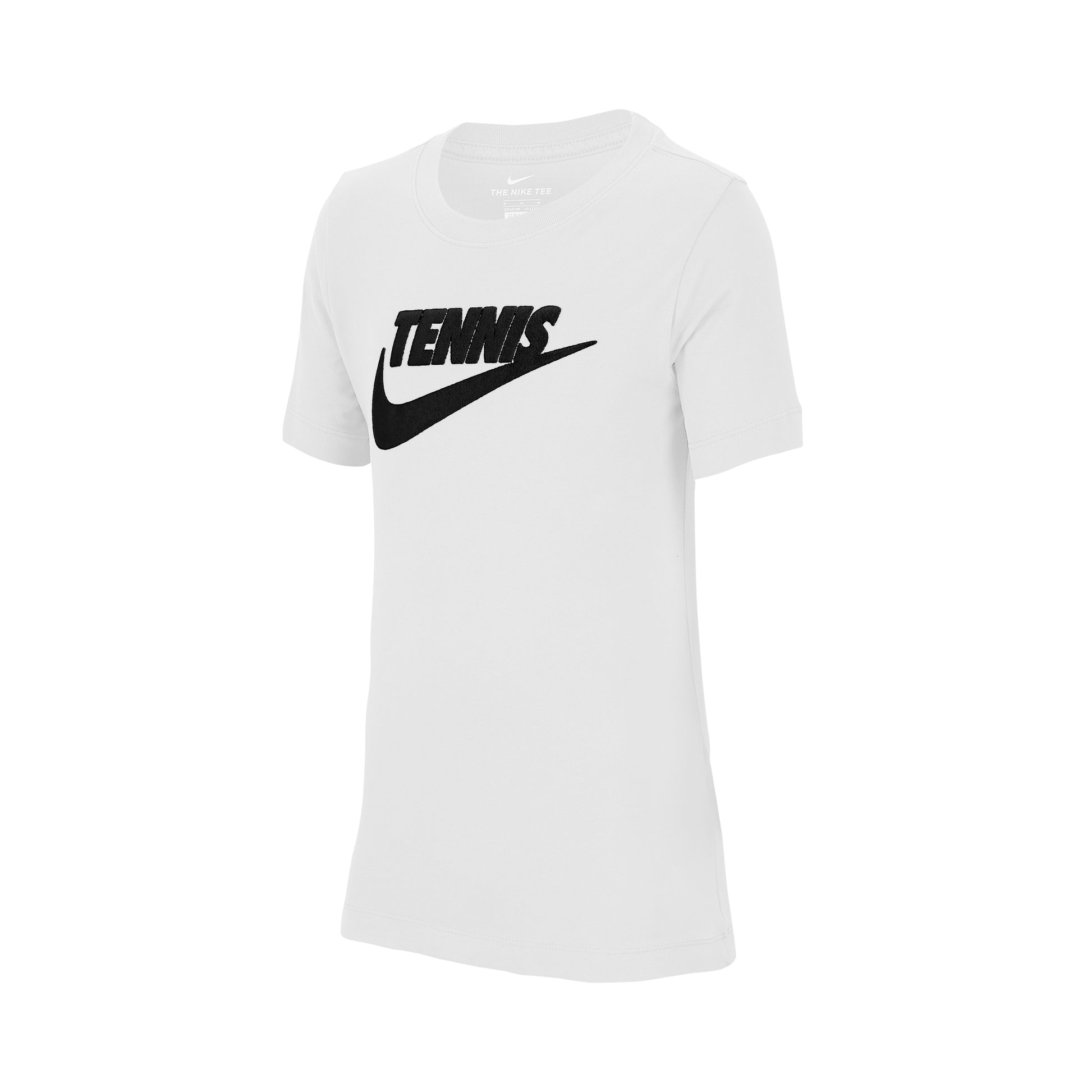 Nike Court Dri-Fit Graphic T-Shirt Jungen - weiß, schwarz