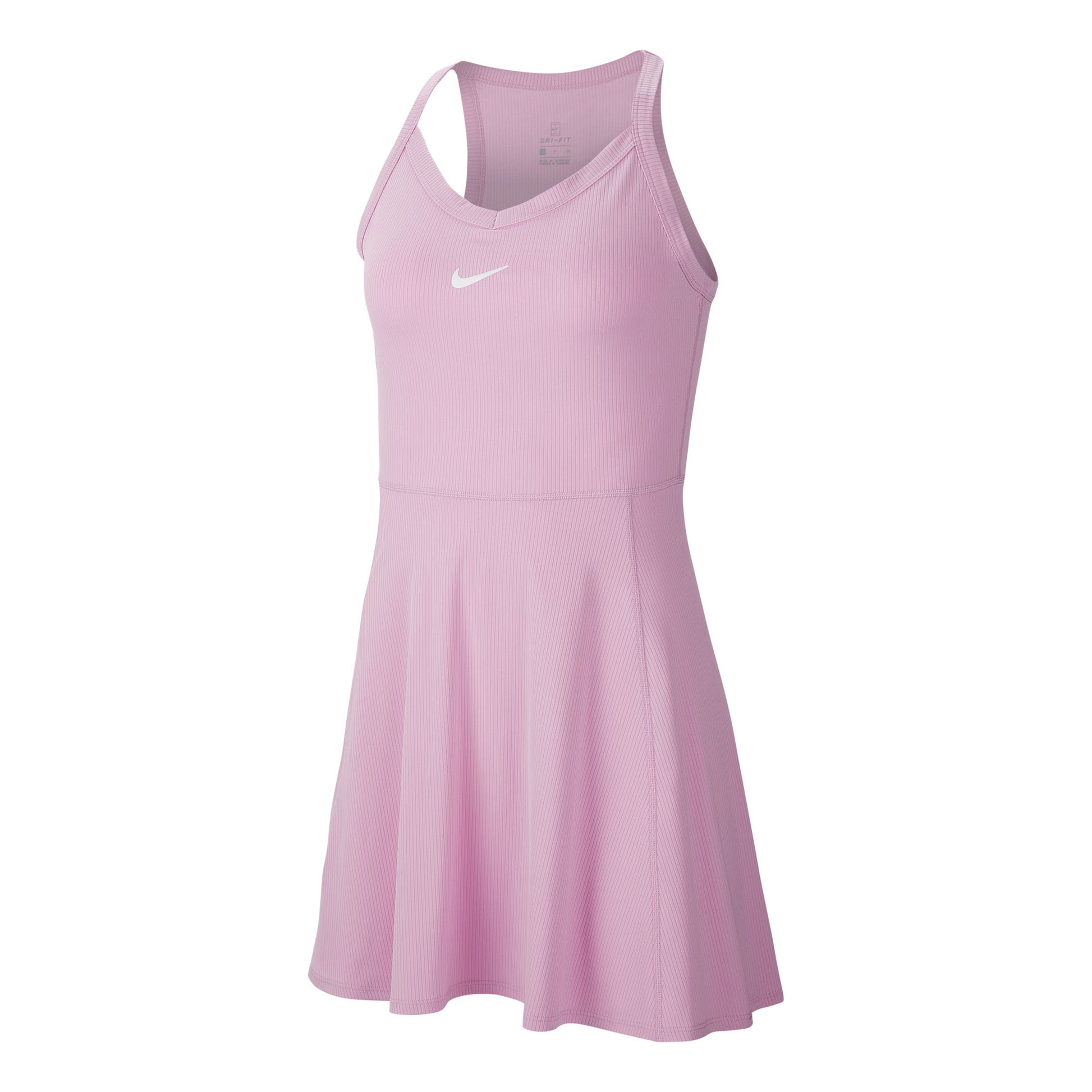 Nike Court Dry  Kleid Damen - rosa, weiß
