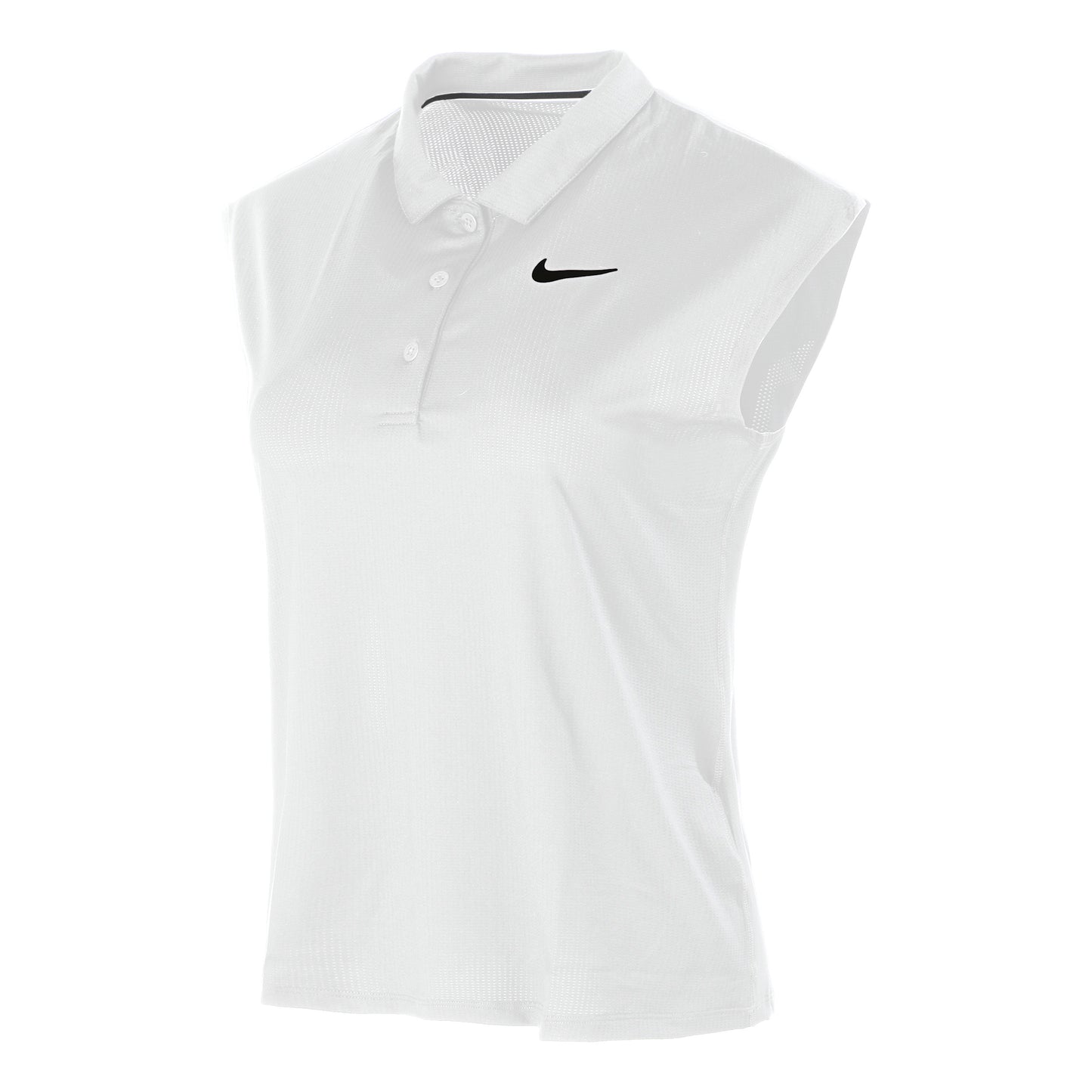 Nike Court  Polo Damen - weiß,