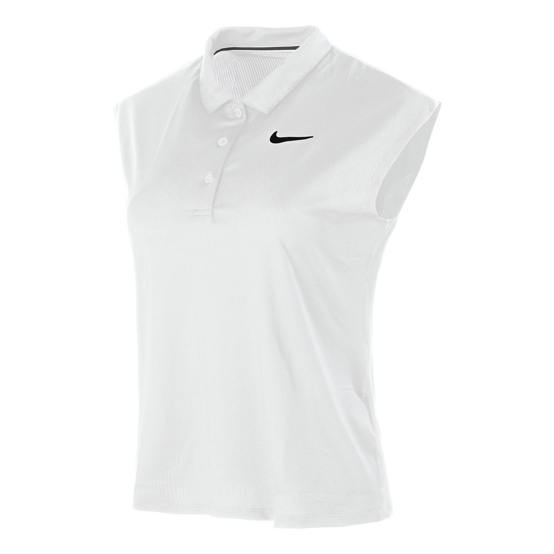 Nike Court  Polo Damen - weiß,