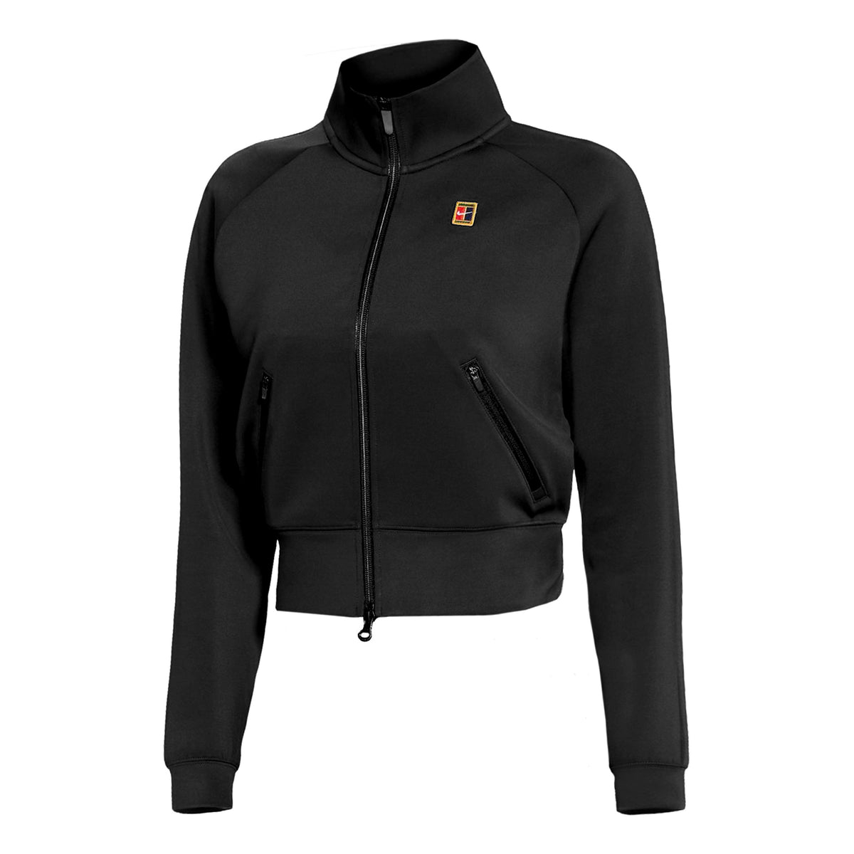 Nike Court Dri-Fit Heritage Trainingsjacke Damen - schwarz,