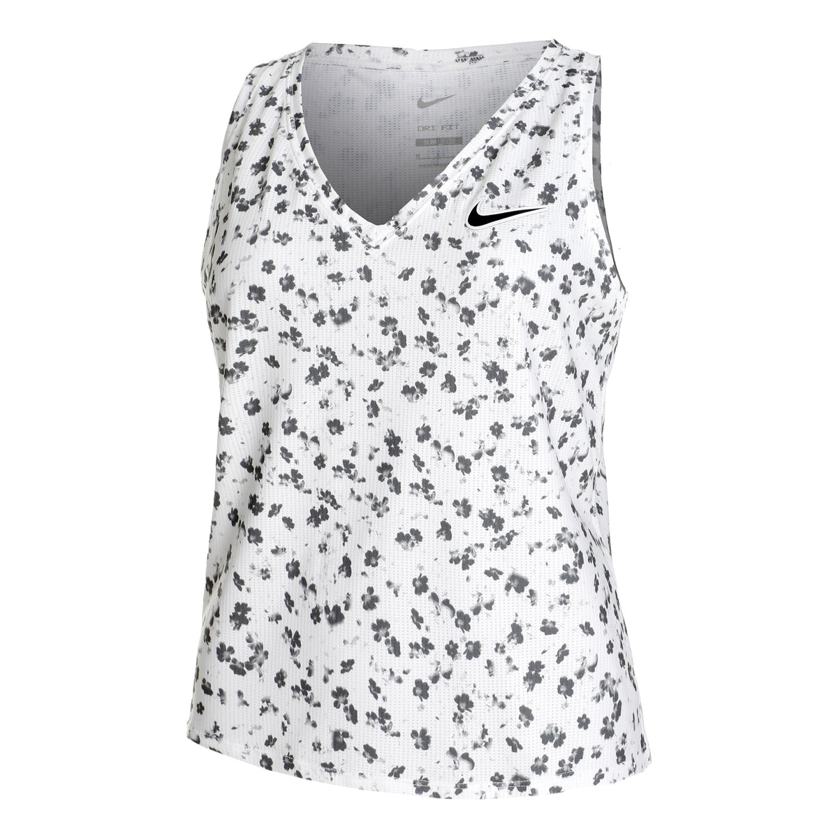 Nike Dri-Fit Printed Tank-Top Damen - weiß, schwarz