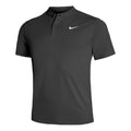 Dri-Fit Court Blade Solid Polo Herren - schwarz,